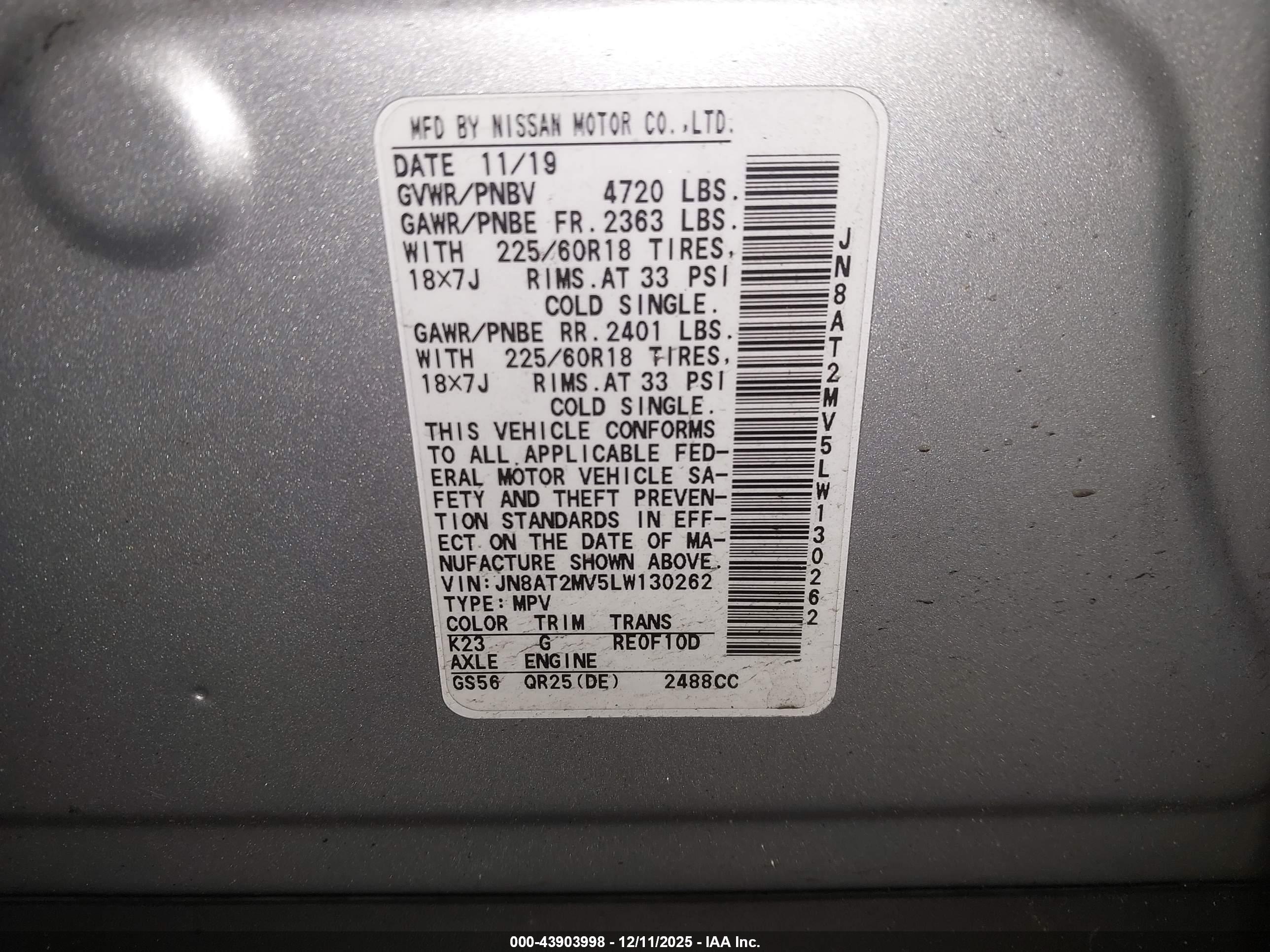 NISSAN ROGUE image 9