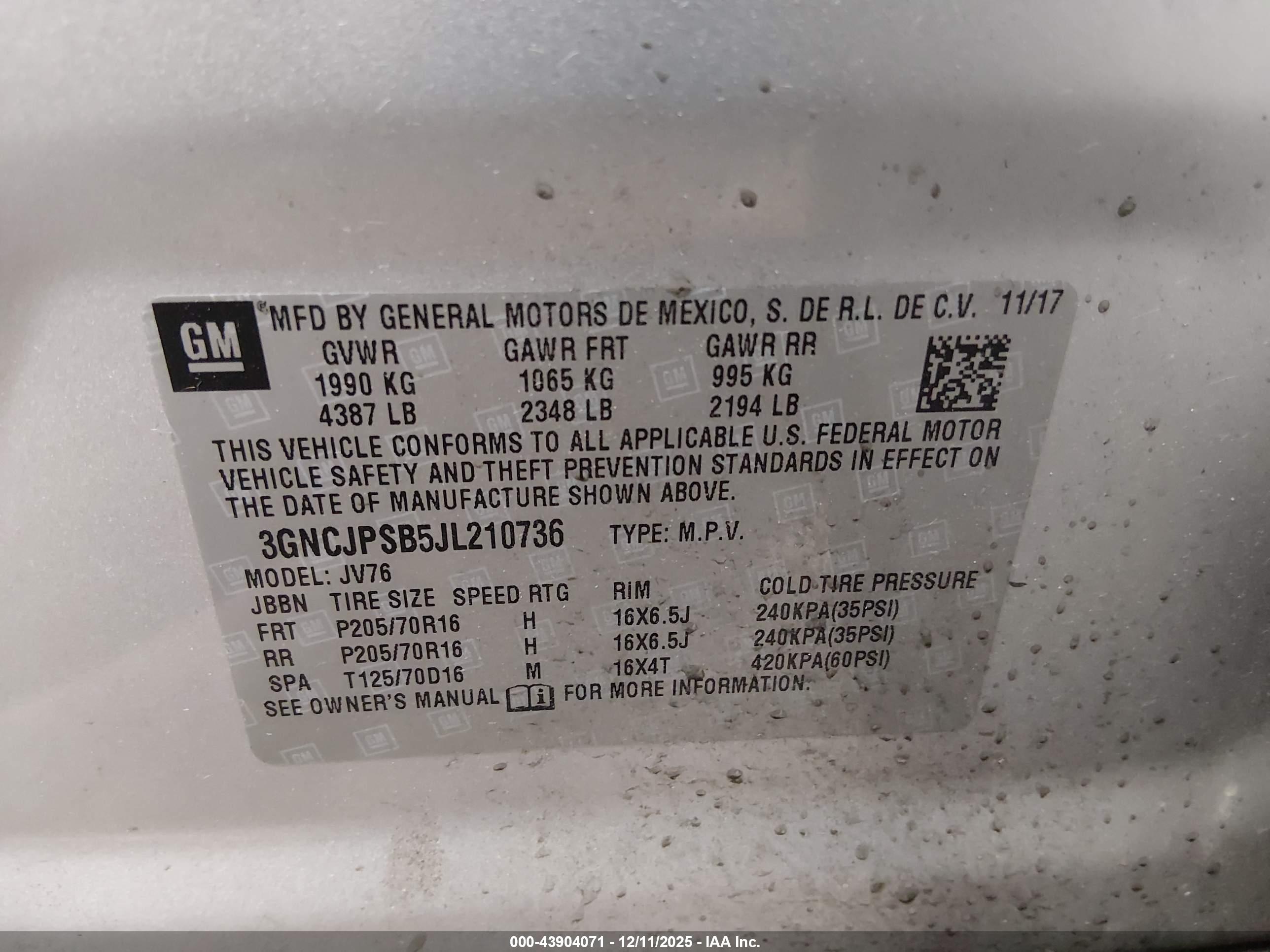 CHEVROLET TRAX image 9