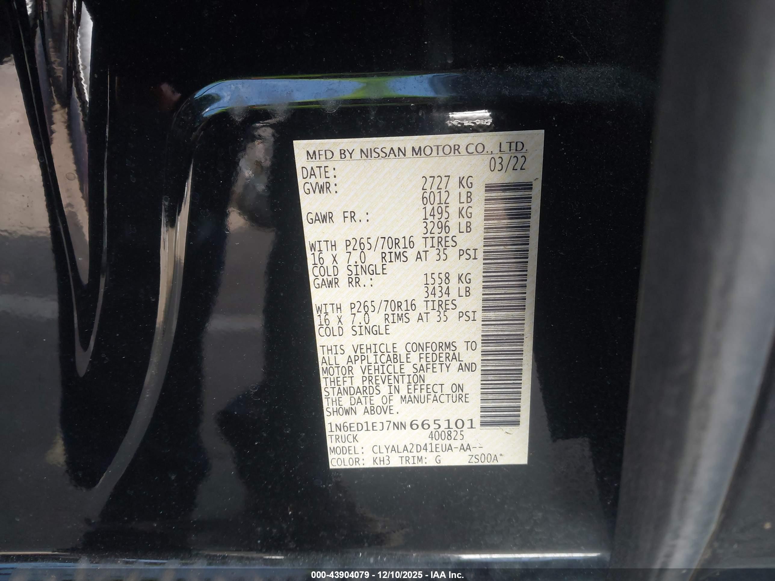 NISSAN FRONTIER image 9