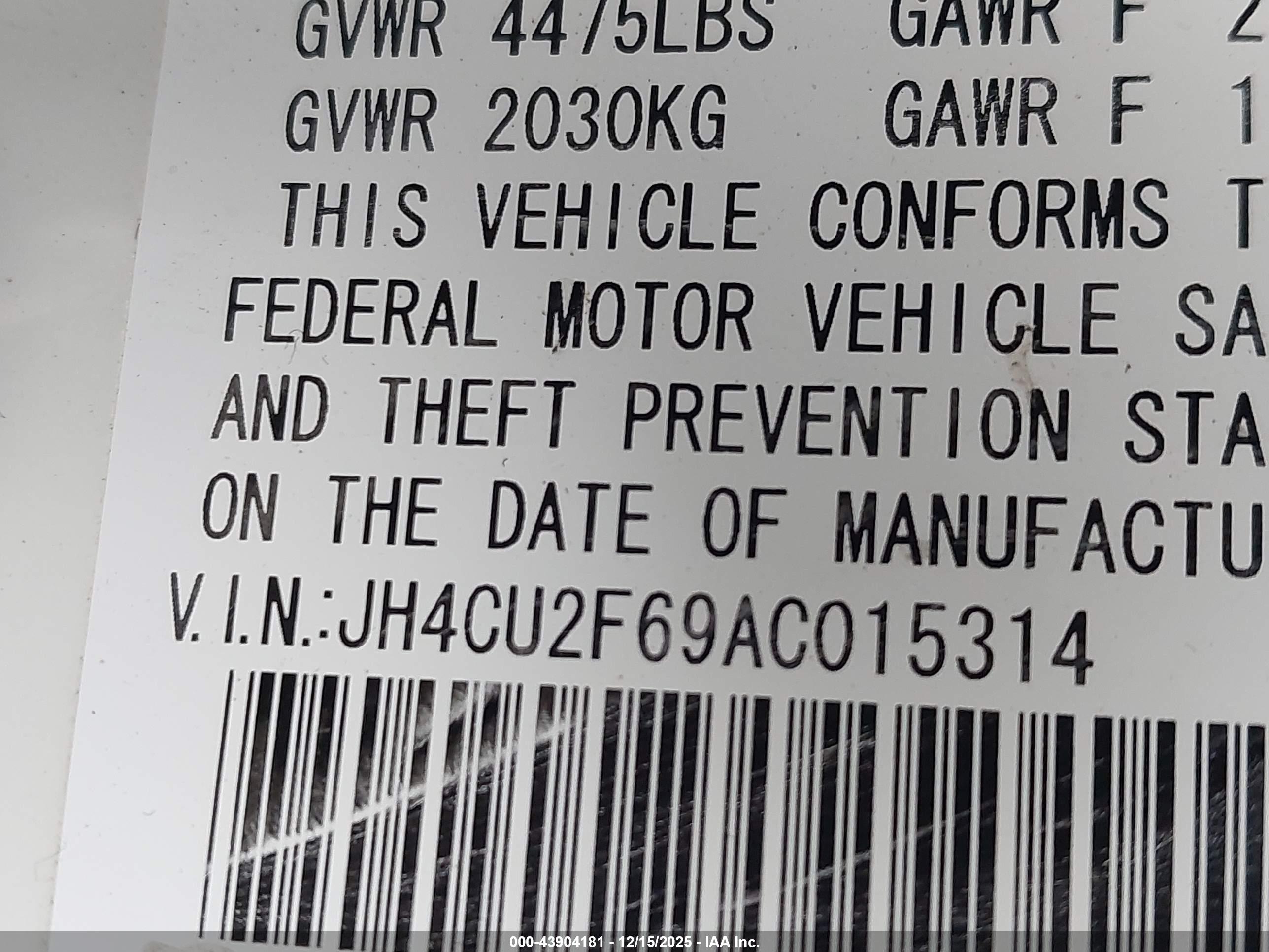 ACURA TSX image 9