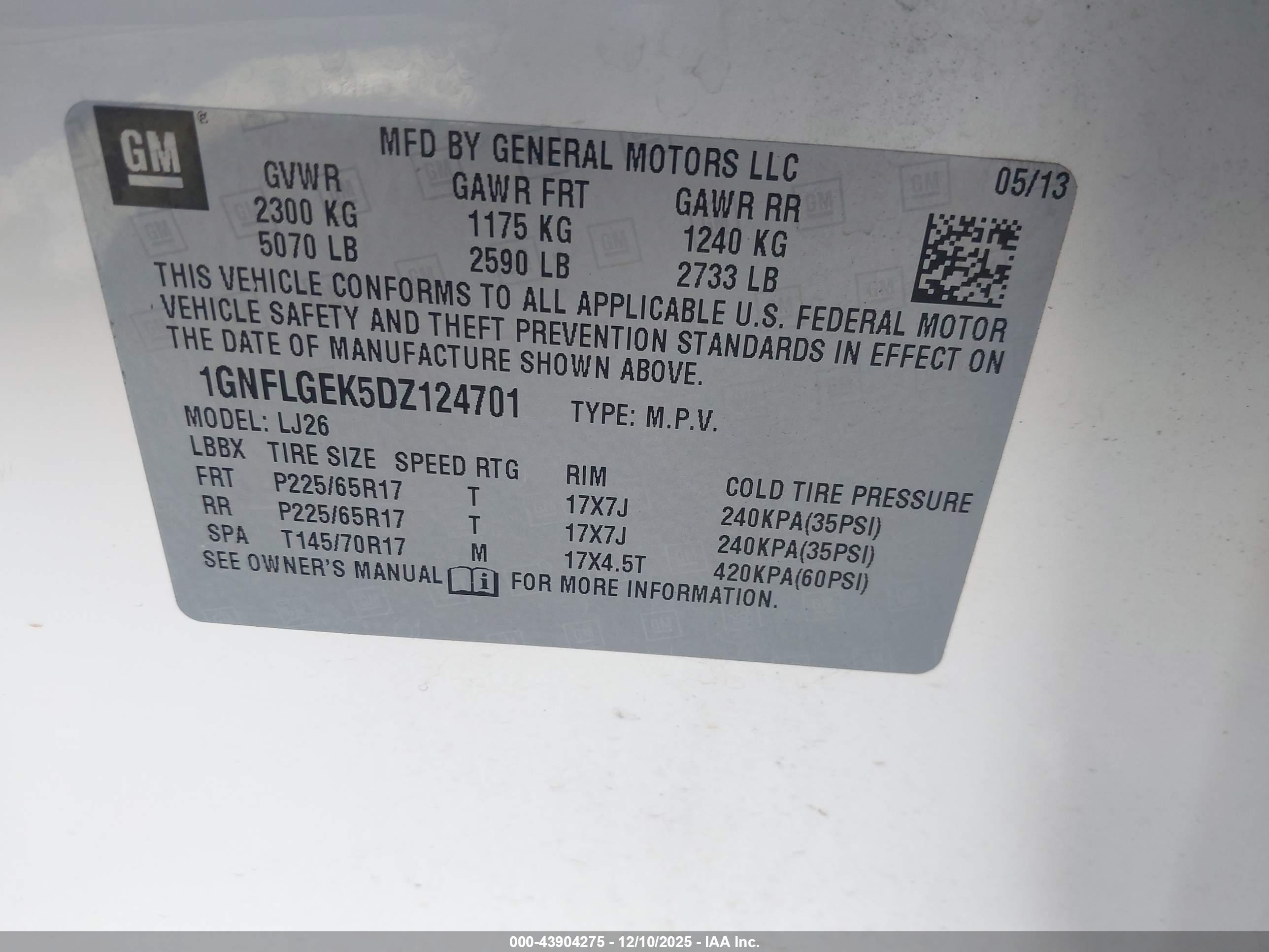 CHEVROLET EQUINOX image 9
