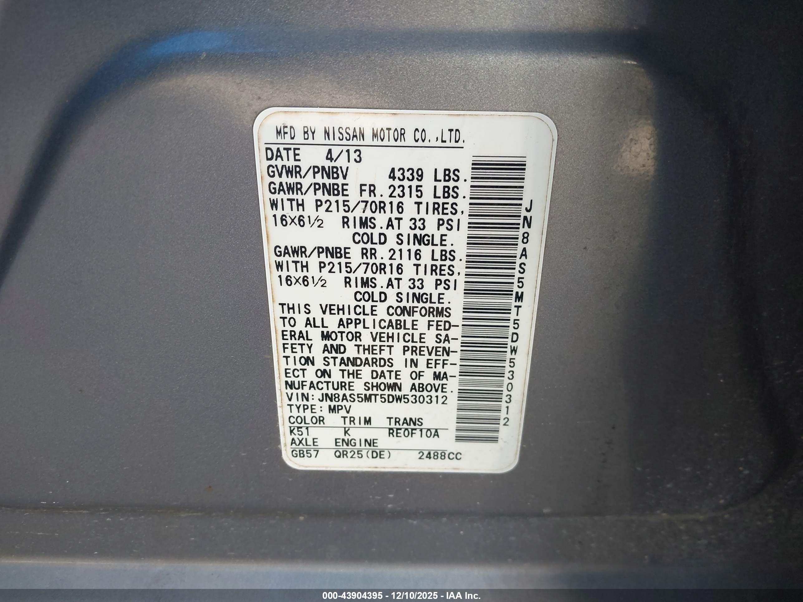 NISSAN ROGUE image 9