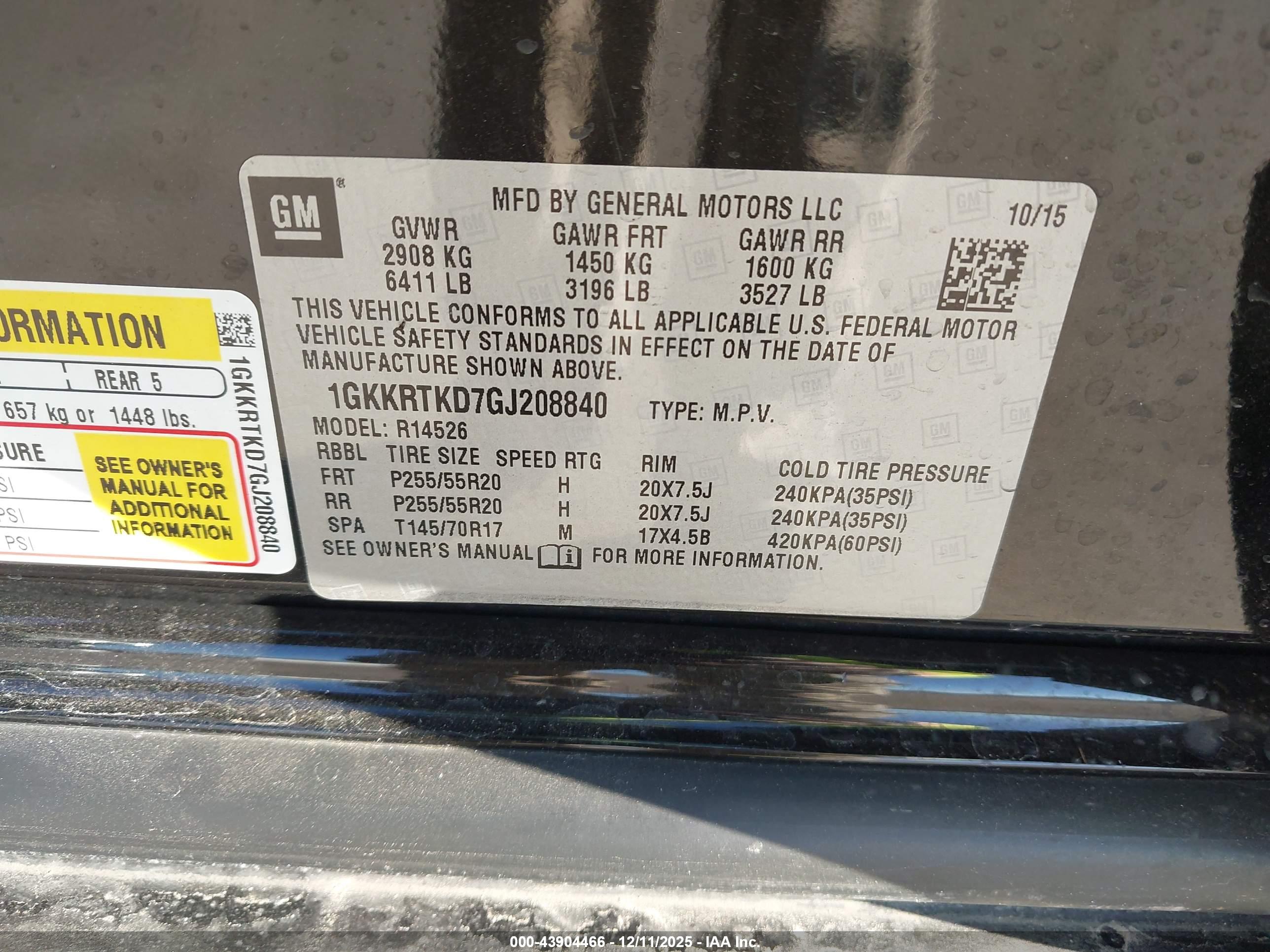 GMC ACADIA image 9