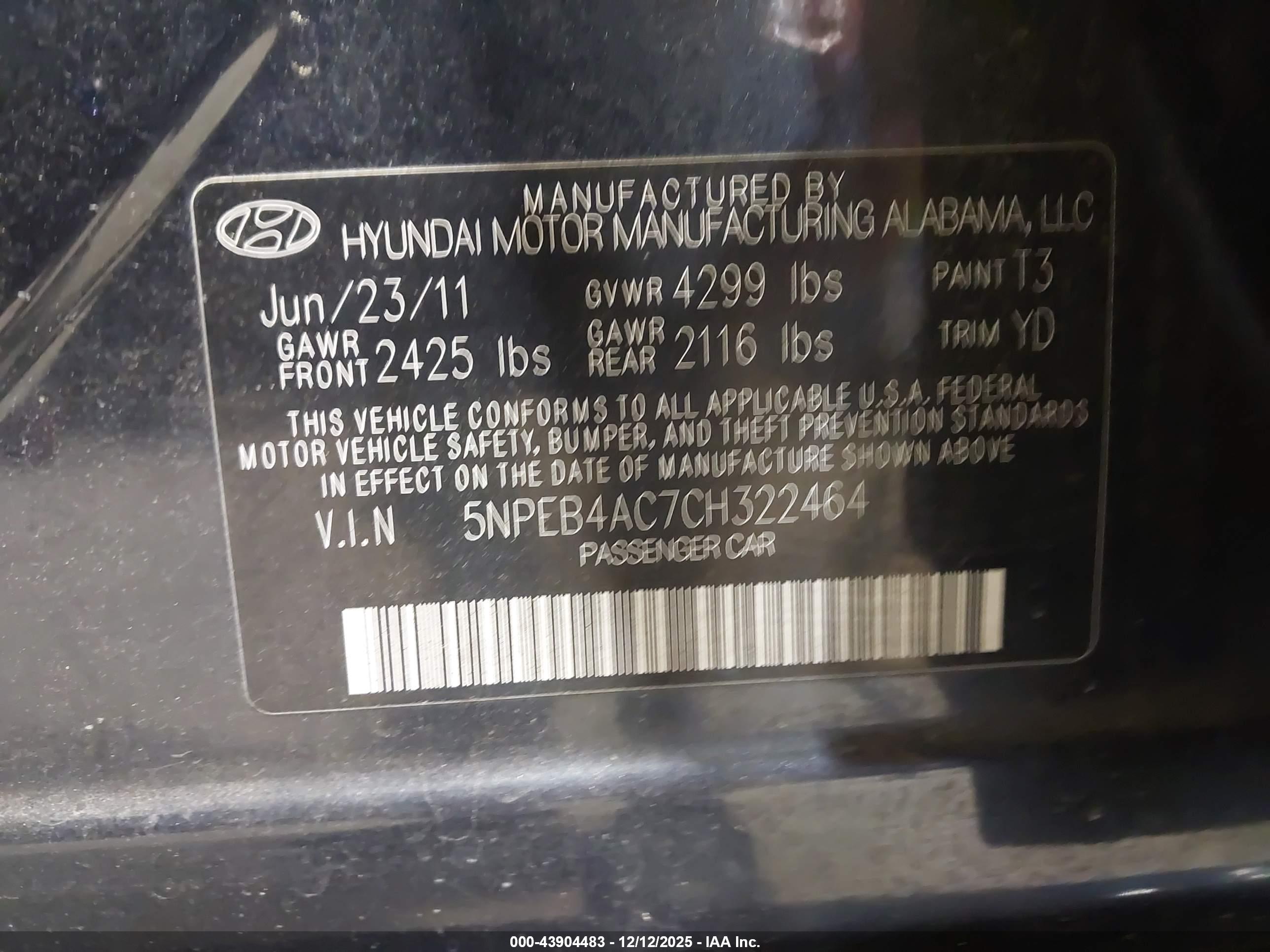 HYUNDAI SONATA image 9