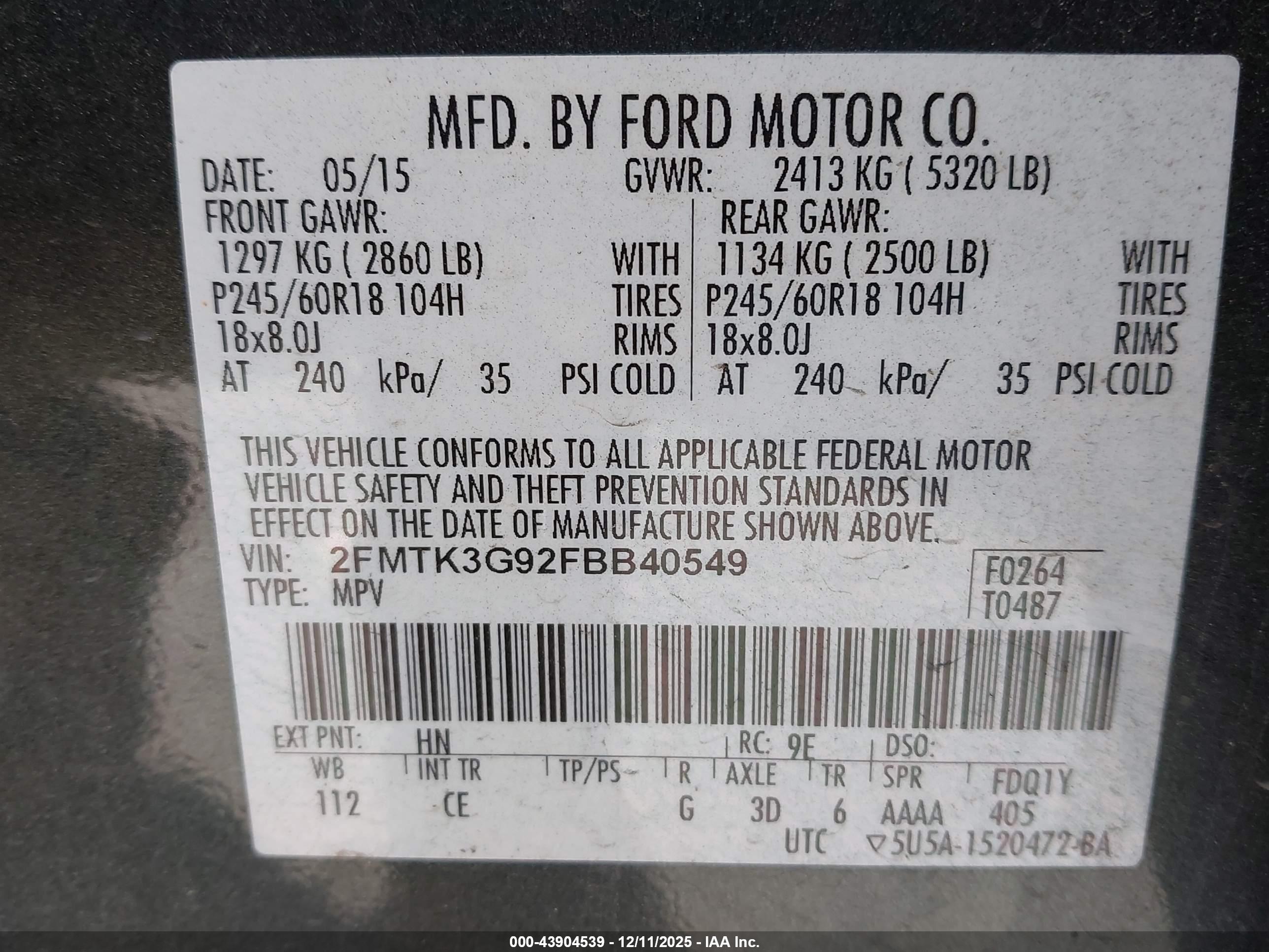 FORD EDGE image 9