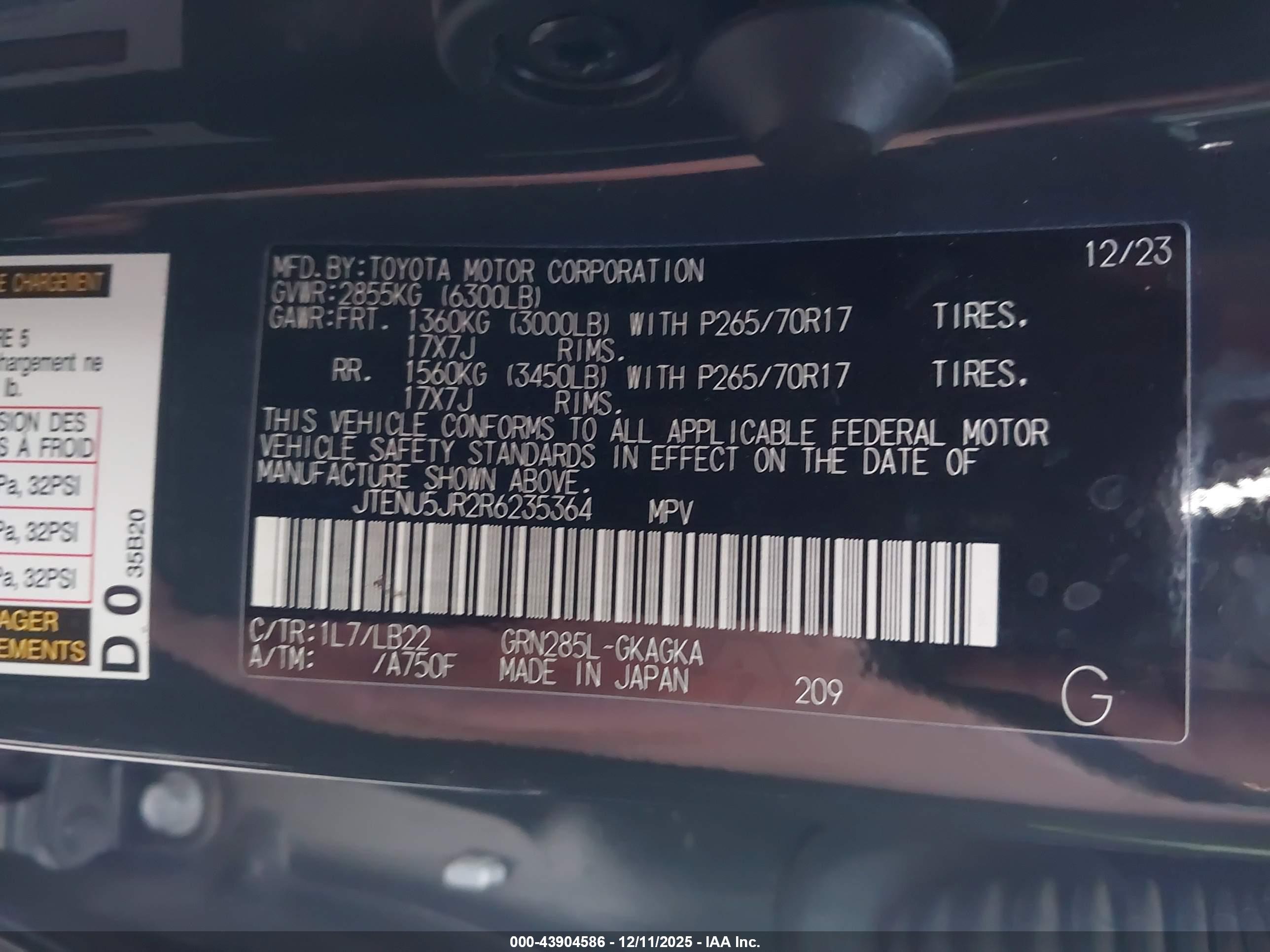 TOYOTA 4RUNNER image 9