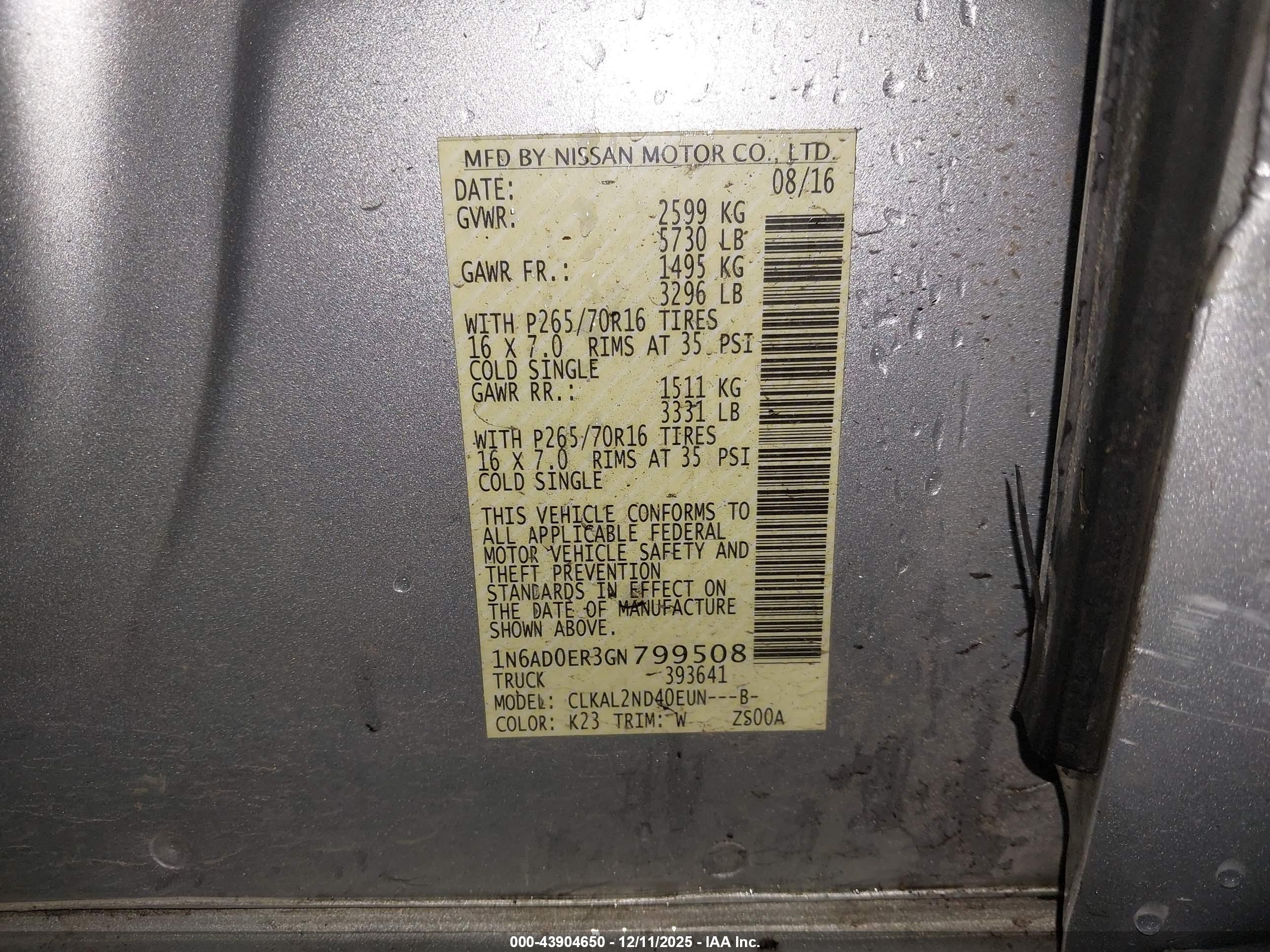 NISSAN FRONTIER image 9