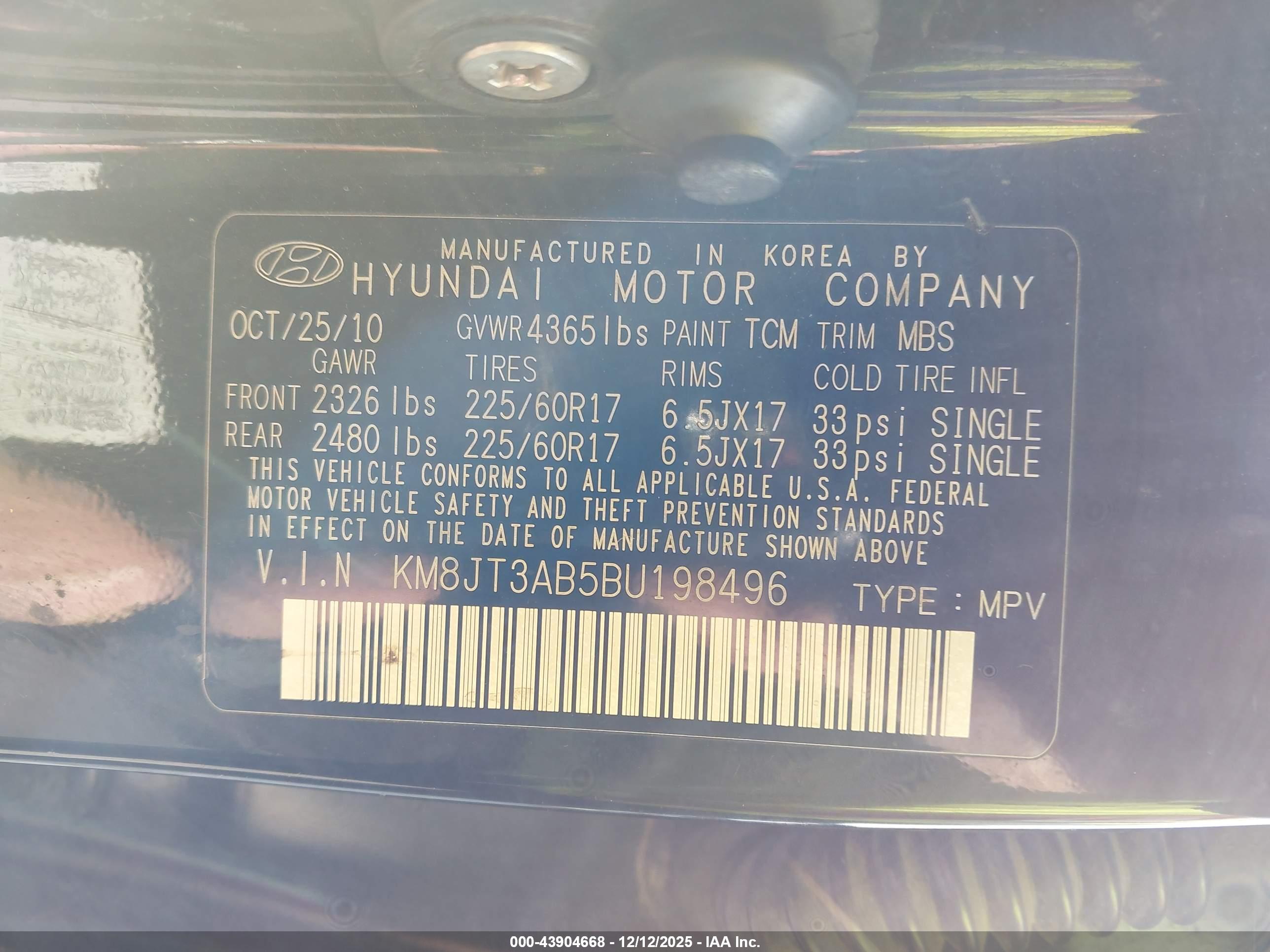 HYUNDAI TUCSON image 9