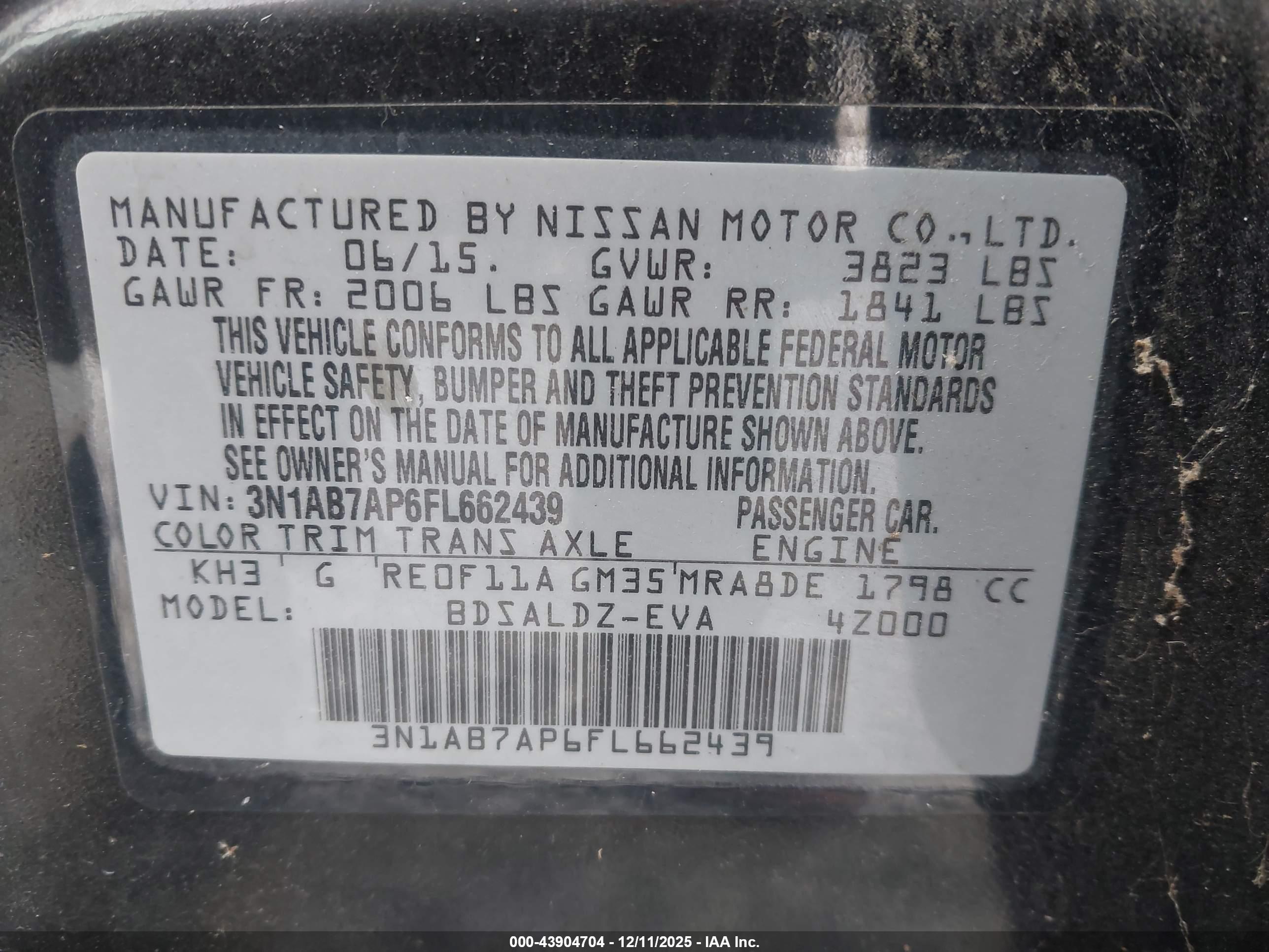 NISSAN SENTRA image 9
