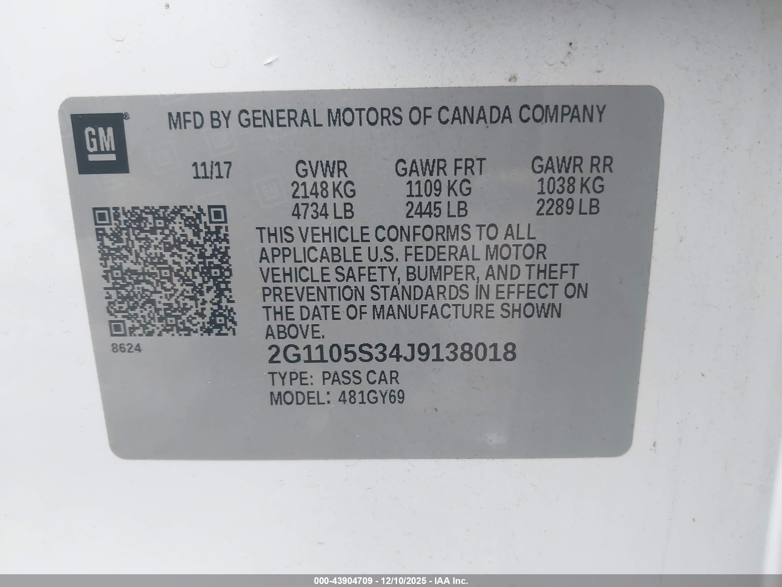 CHEVROLET IMPALA image 9