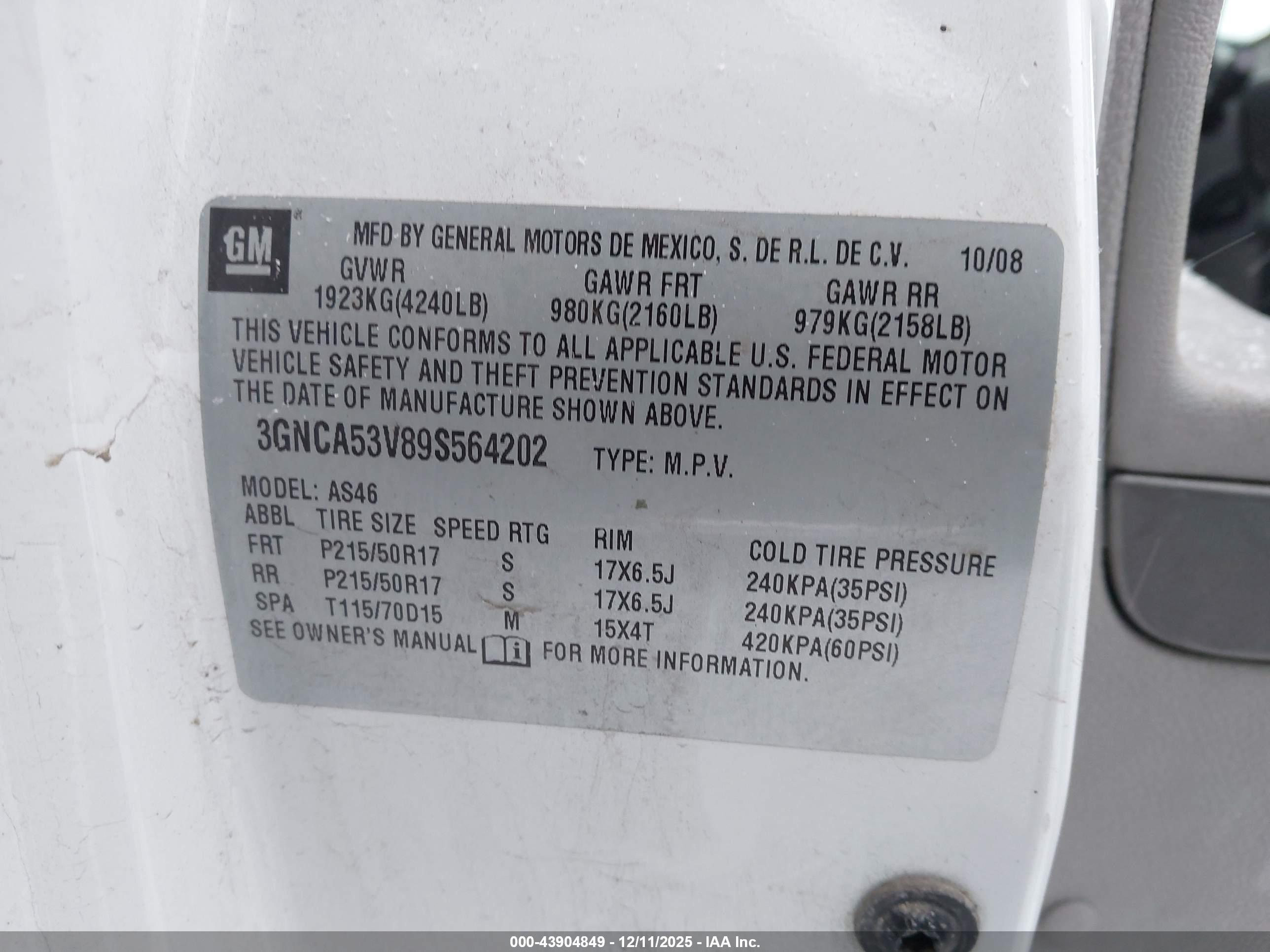 CHEVROLET HHR image 9