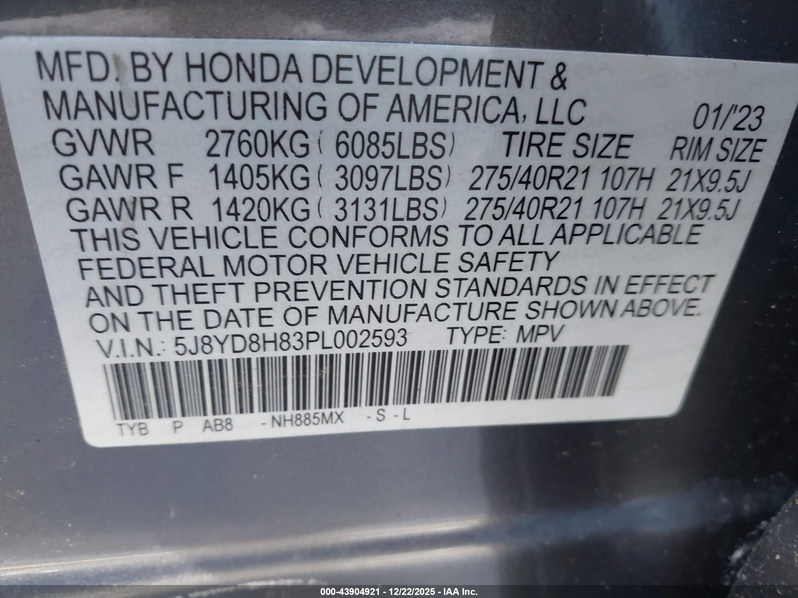 ACURA MDX image 9