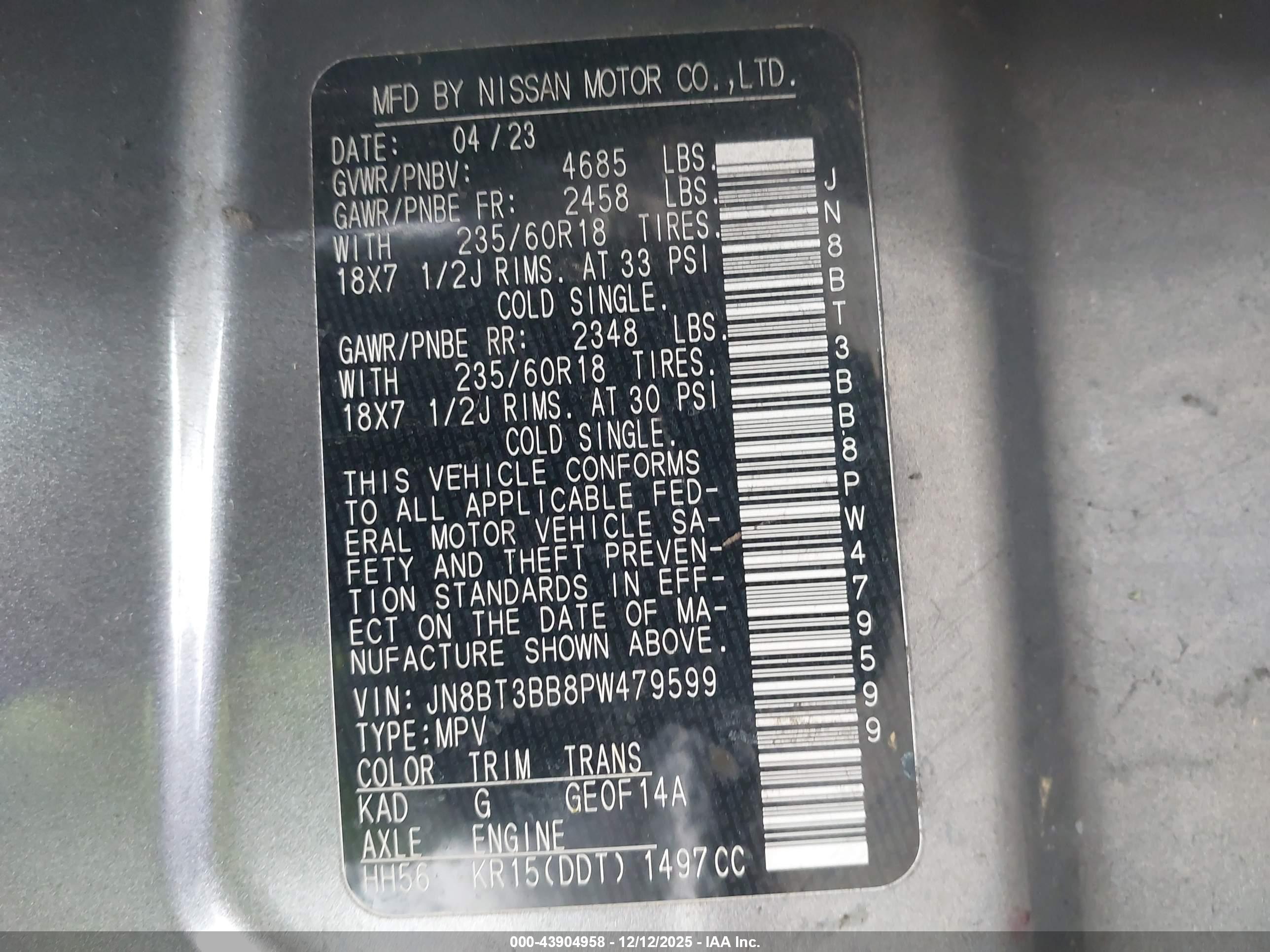 NISSAN ROGUE image 9