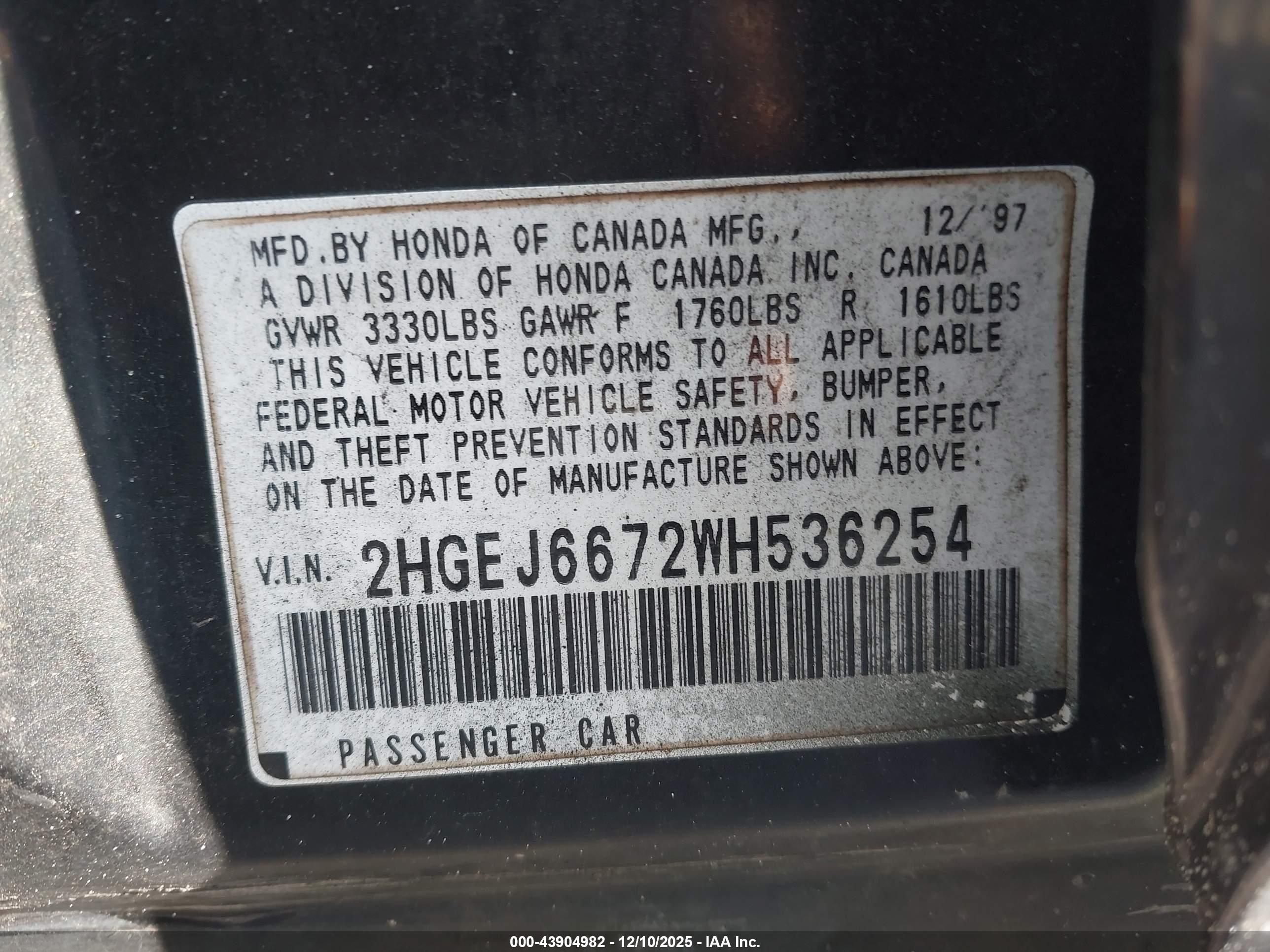 HONDA CIVIC image 9
