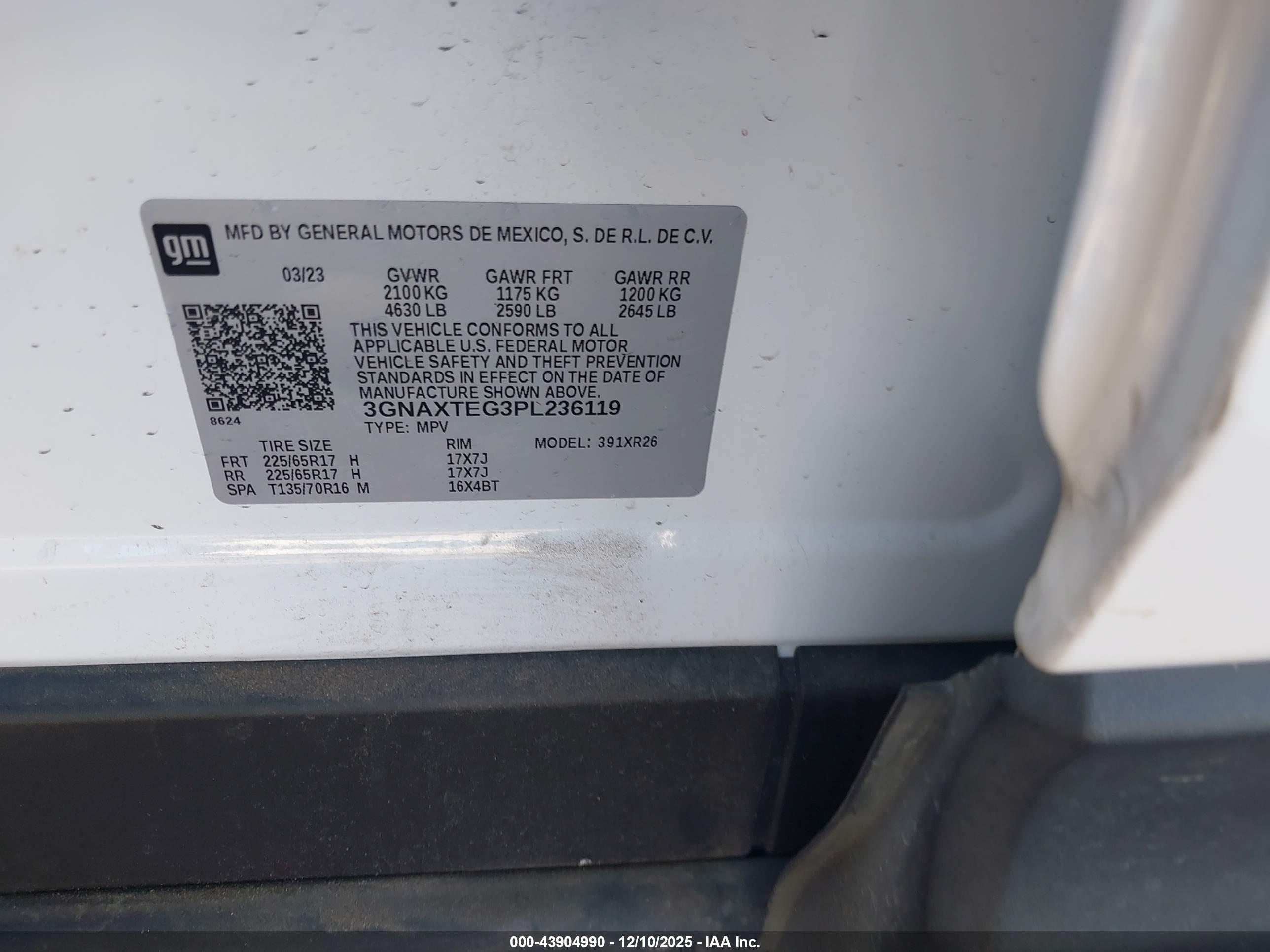 CHEVROLET EQUINOX image 9