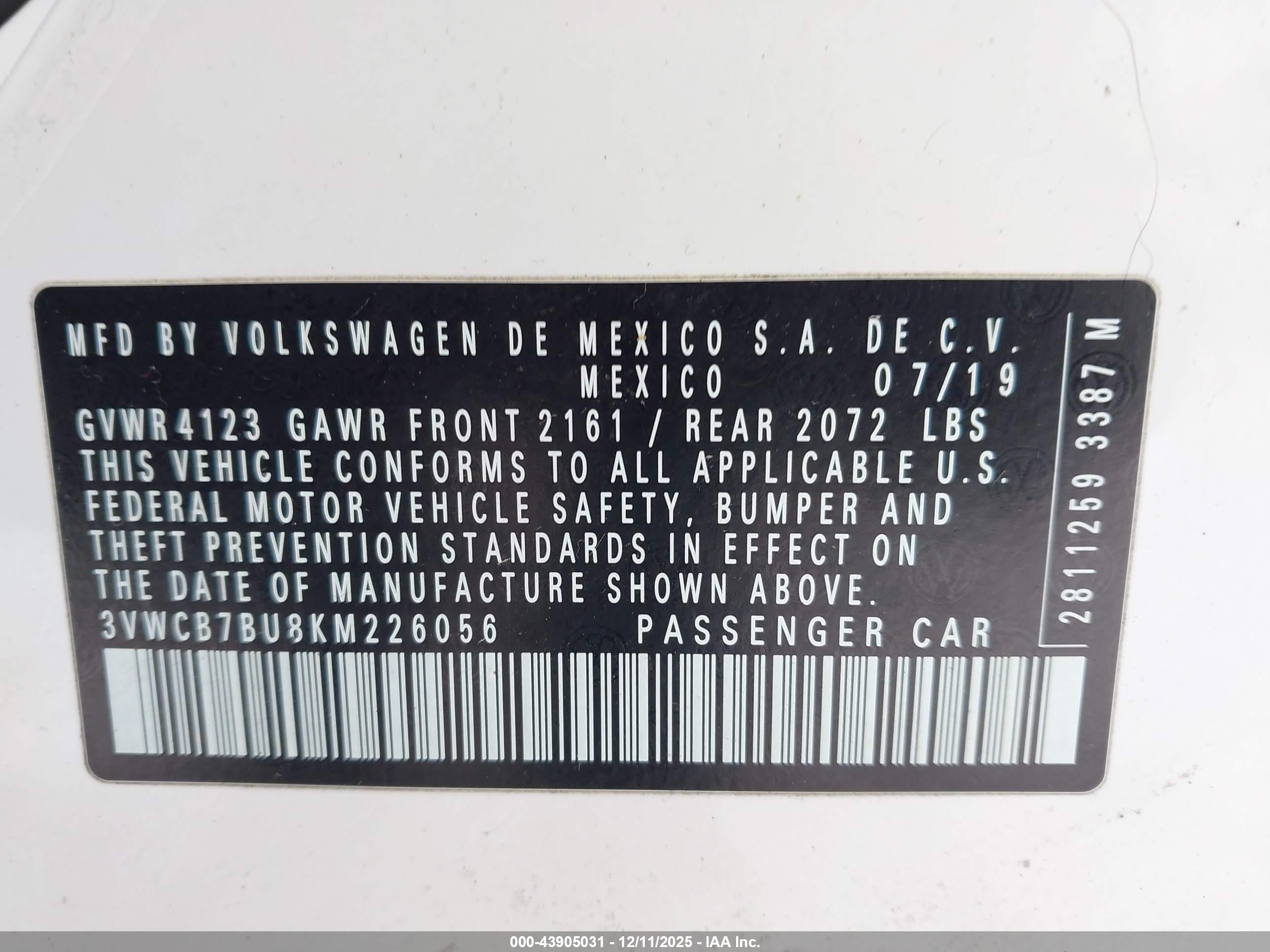 VOLKSWAGEN JETTA image 9