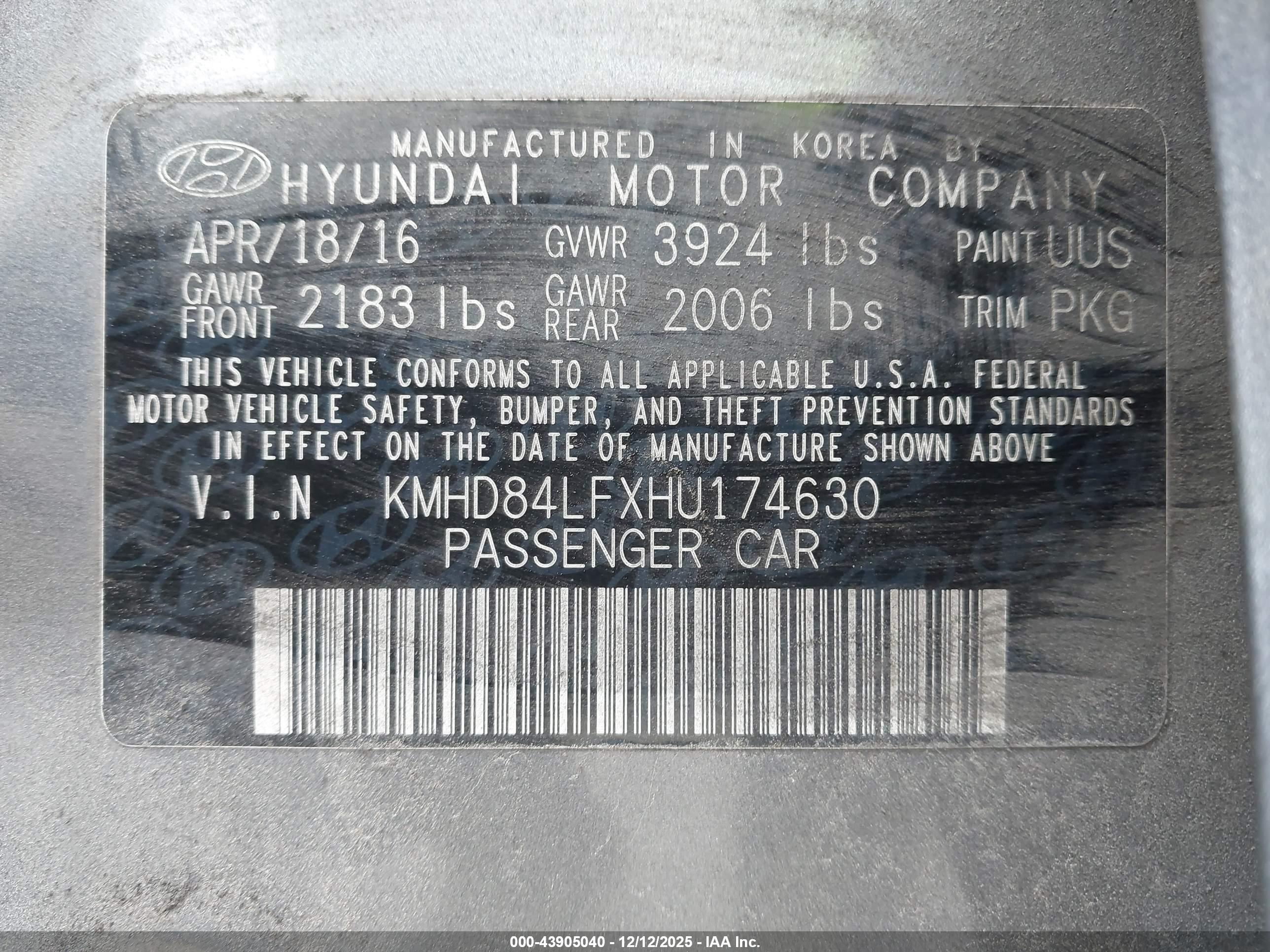 HYUNDAI ELANTRA image 9