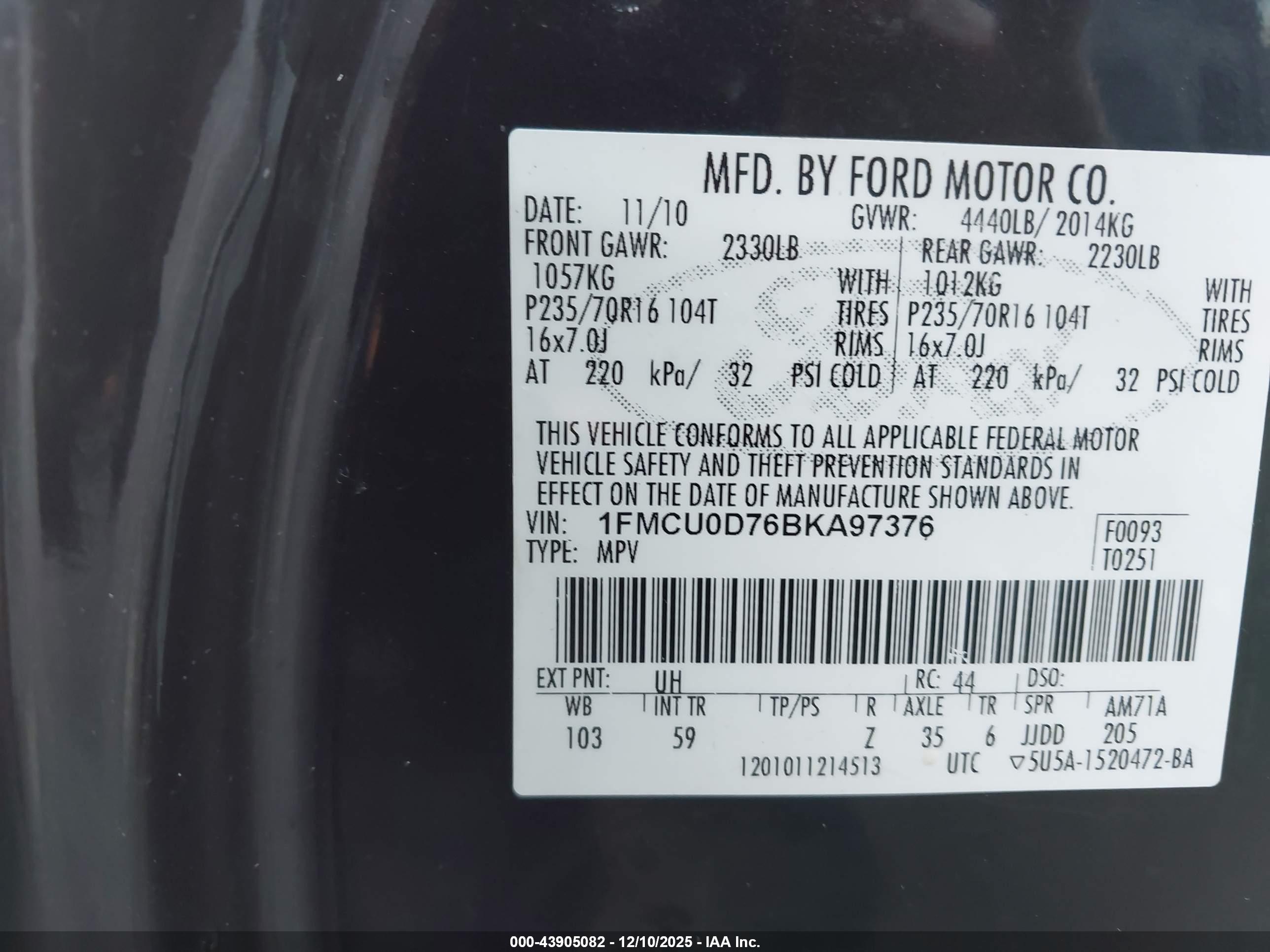 FORD ESCAPE image 9