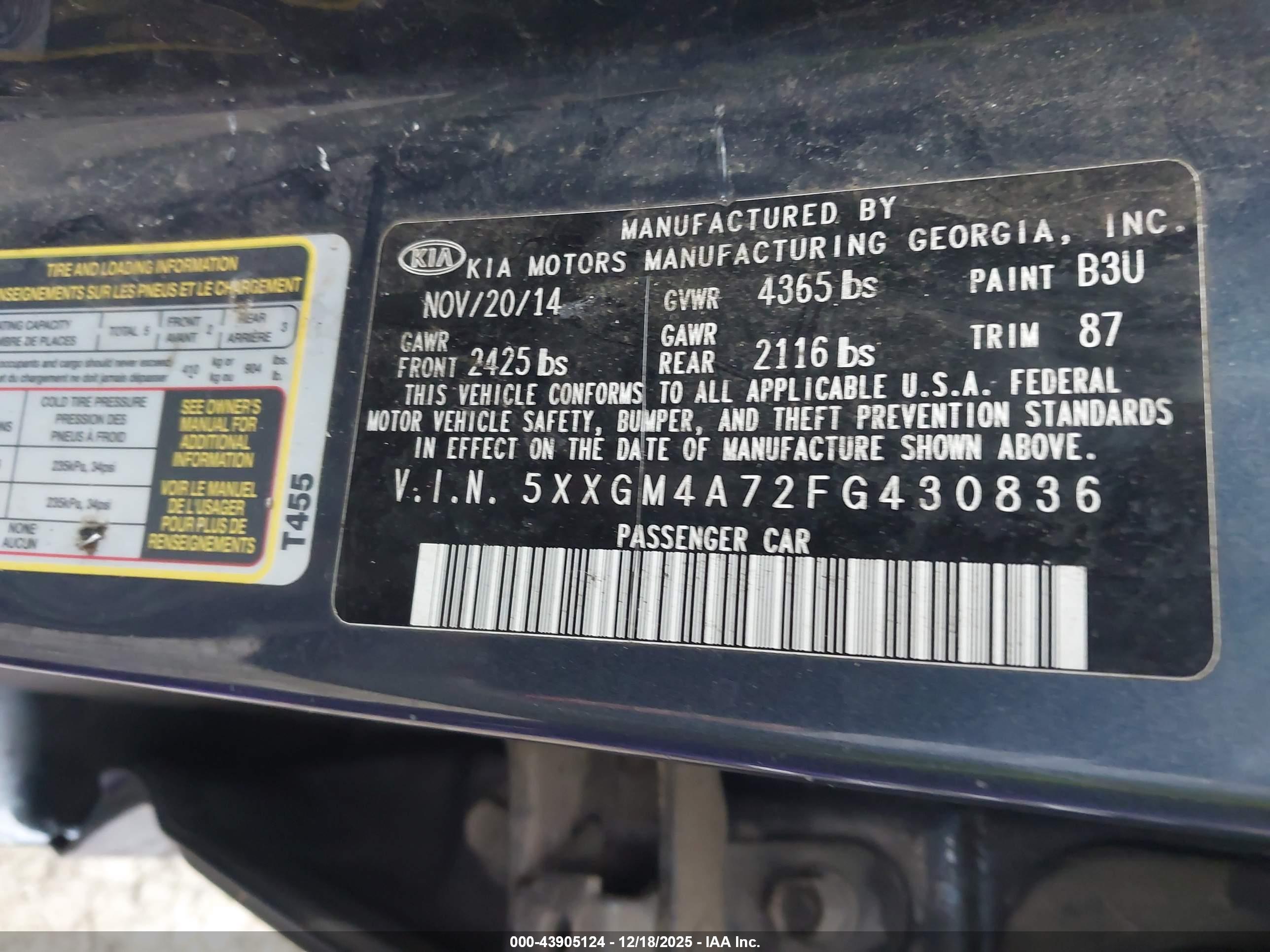 KIA OPTIMA image 9