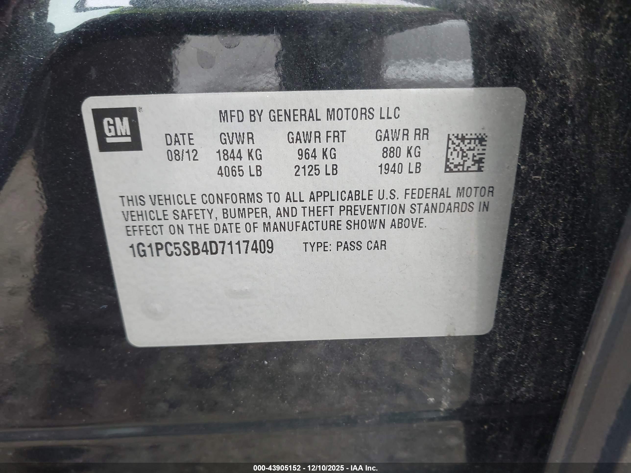 CHEVROLET CRUZE image 9