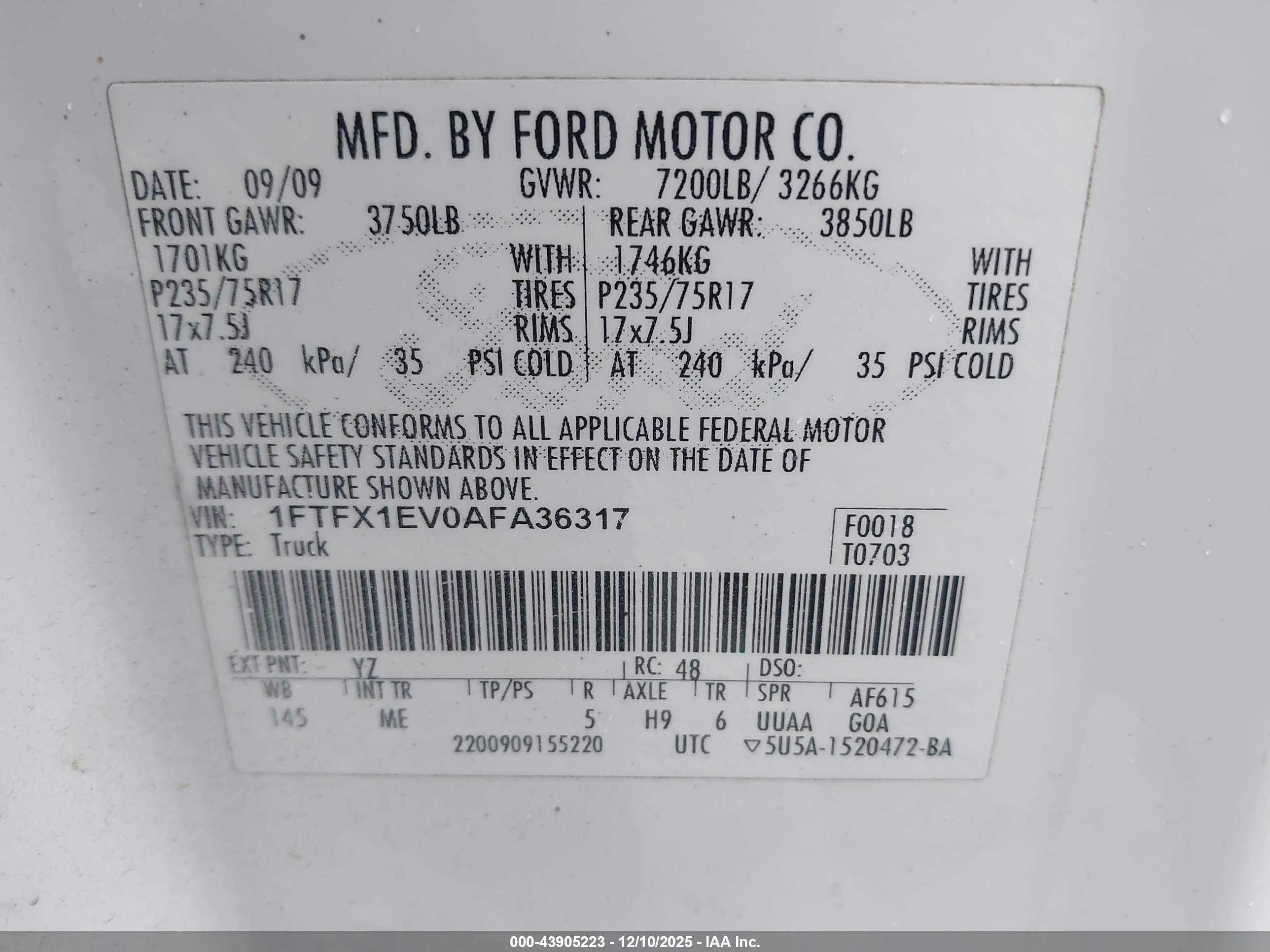 FORD F-150 image 9