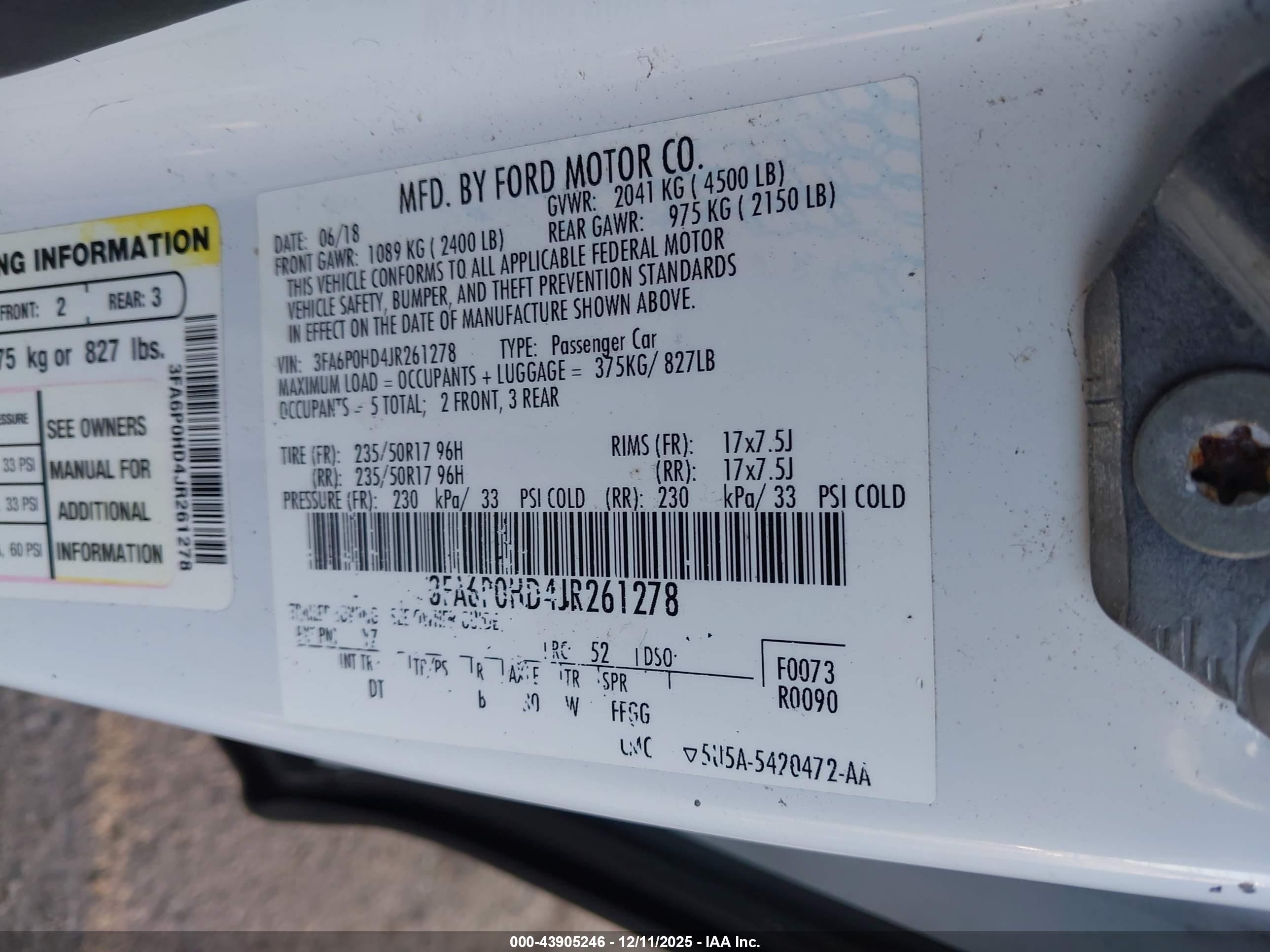 FORD FUSION image 9