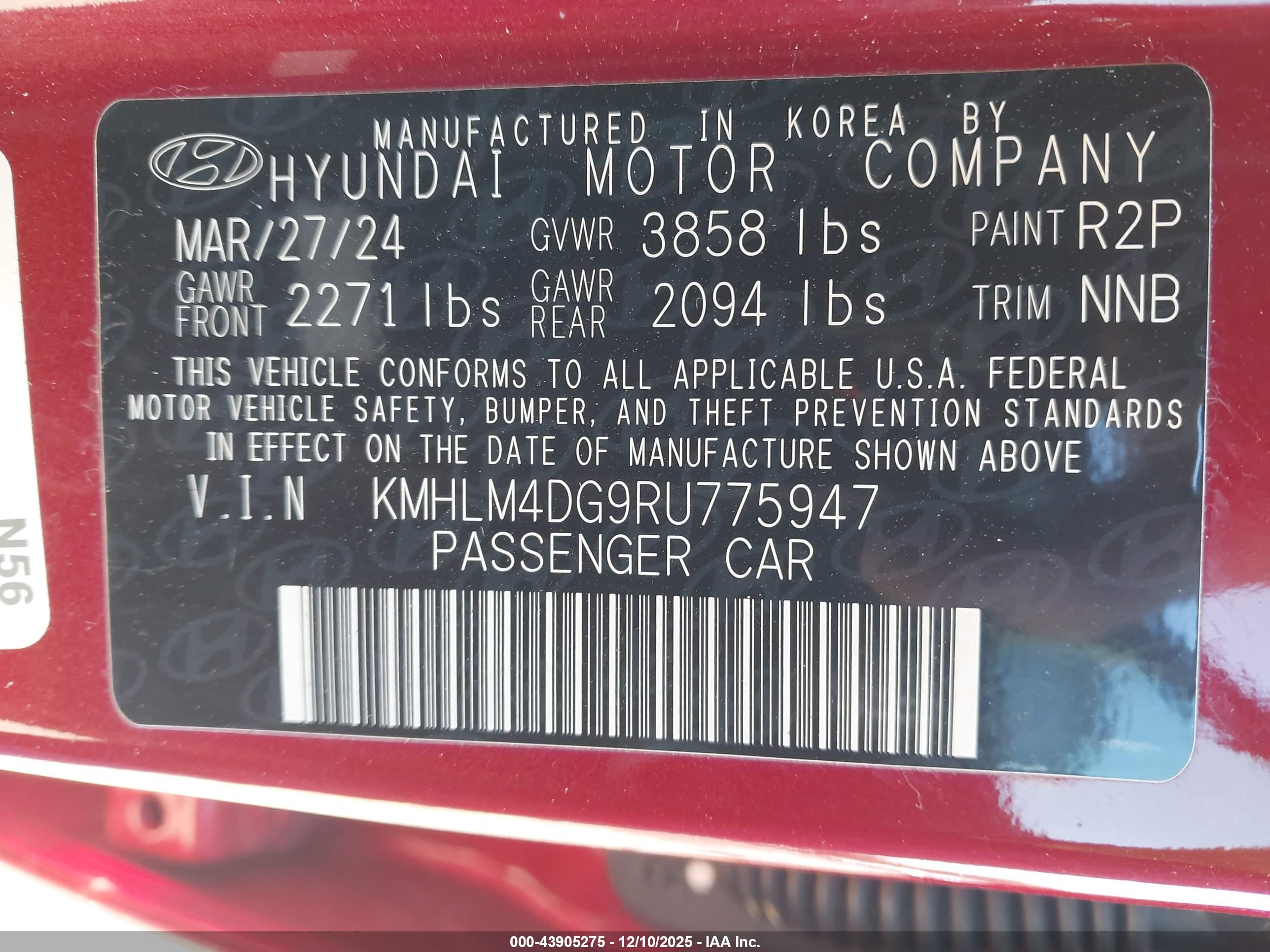 HYUNDAI ELANTRA image 9