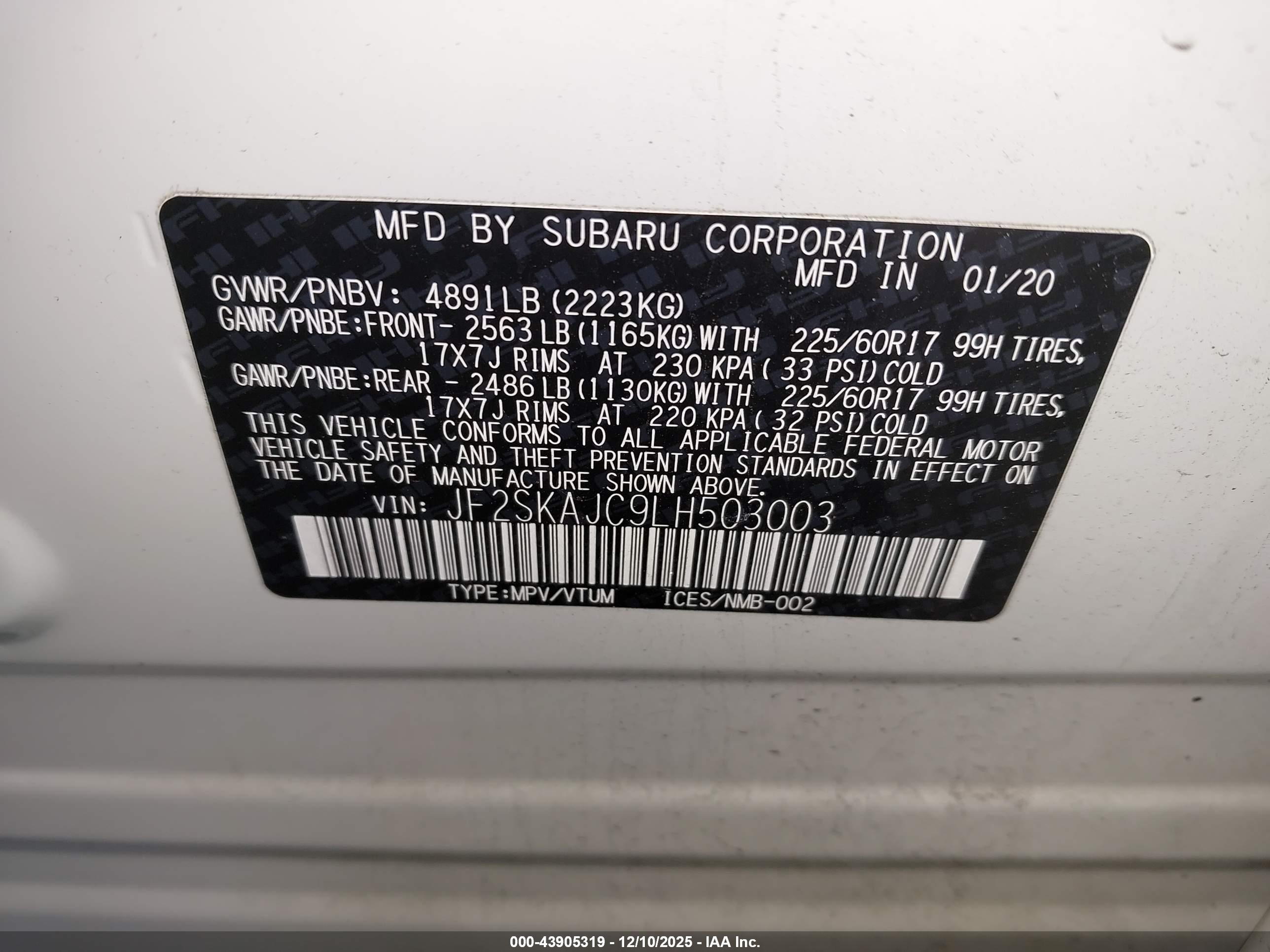 SUBARU FORESTER image 9