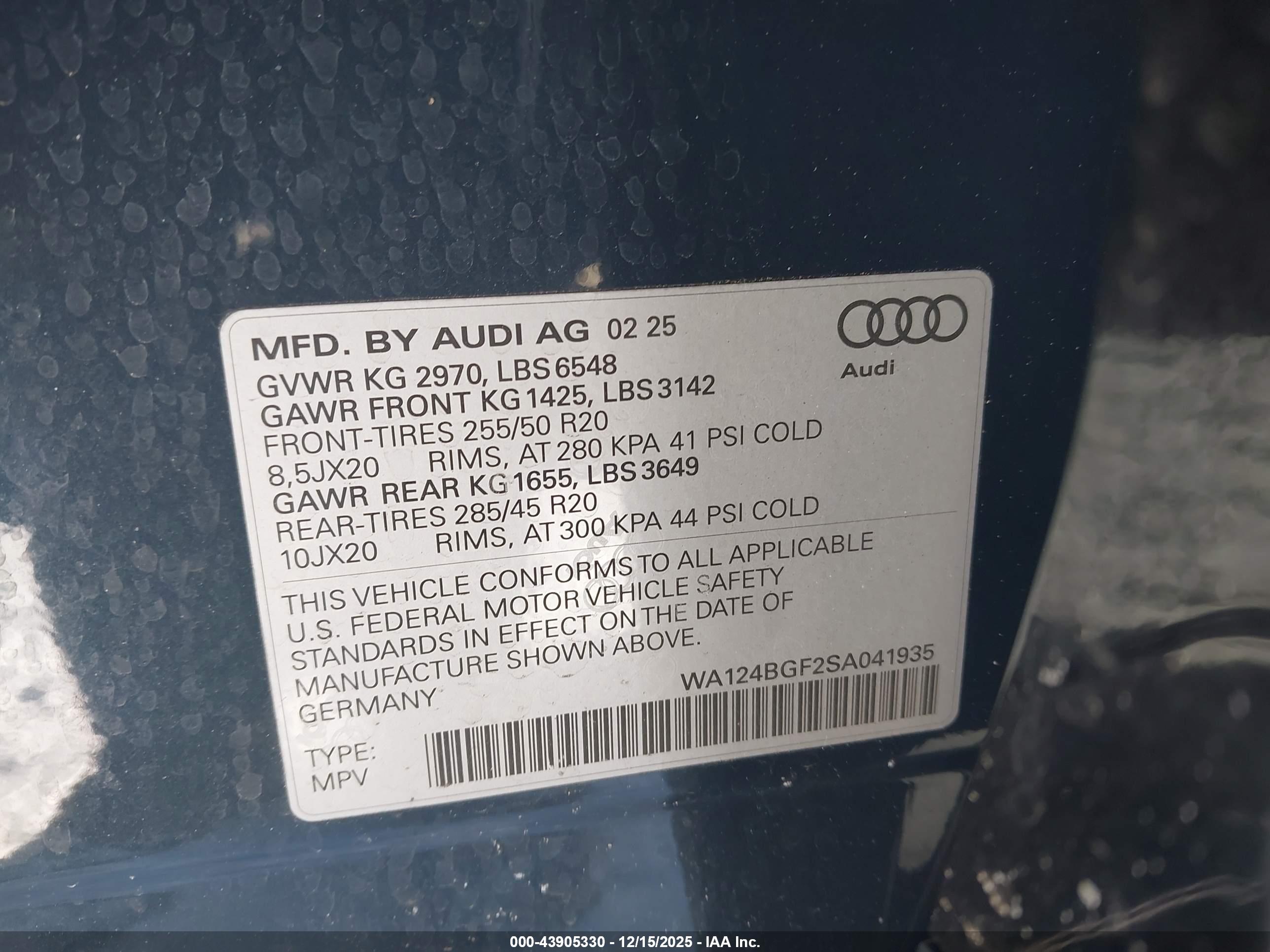AUDI Q6 image 9