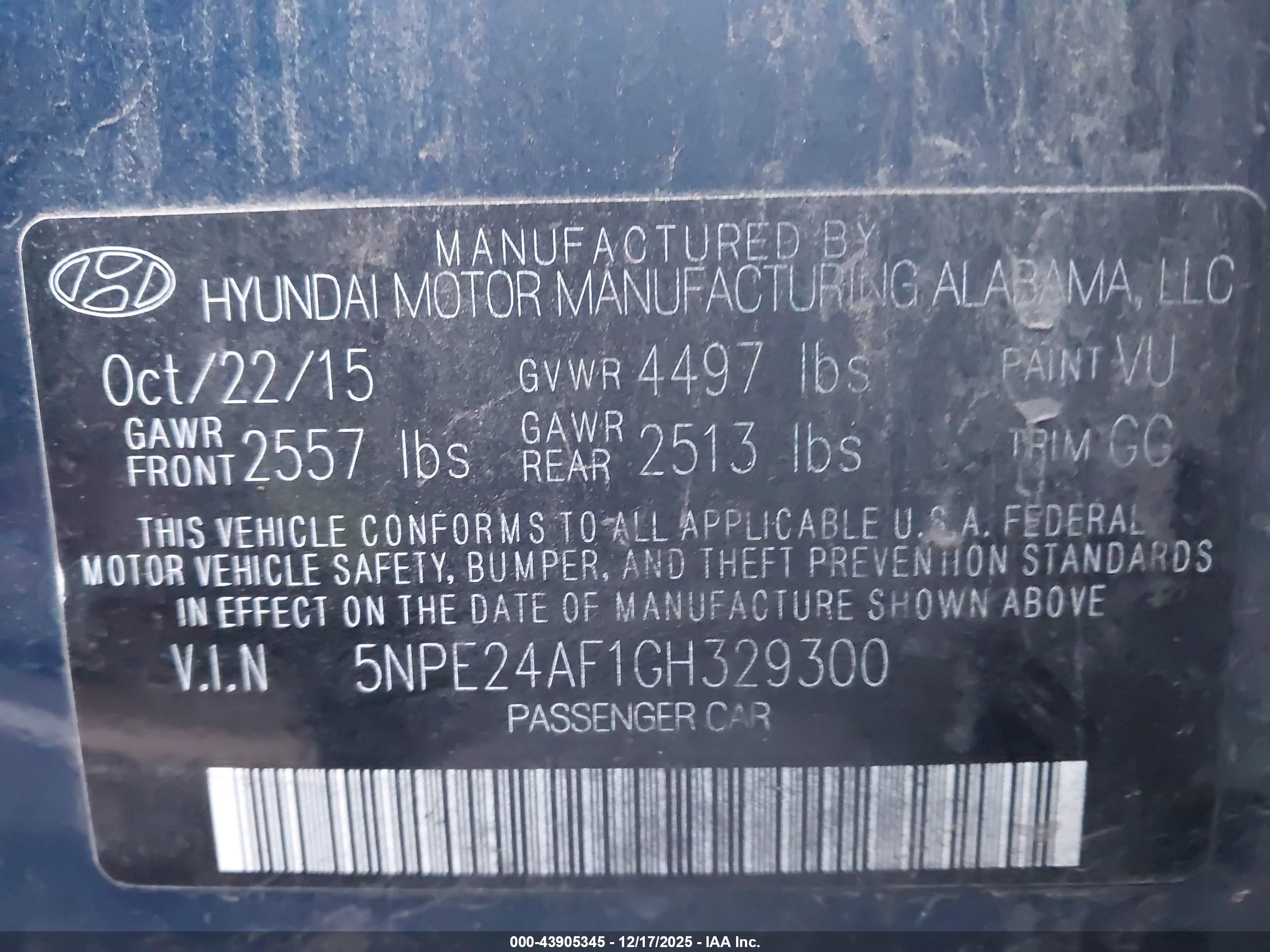 HYUNDAI SONATA image 9