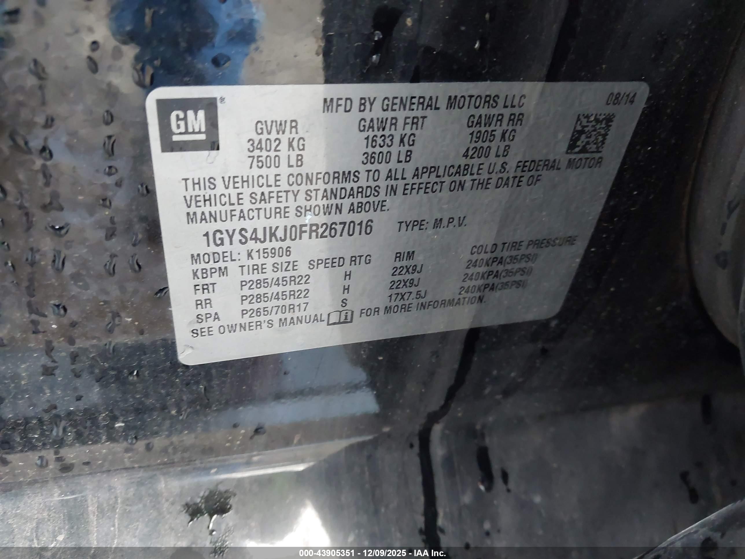 CADILLAC ESCALADE image 9