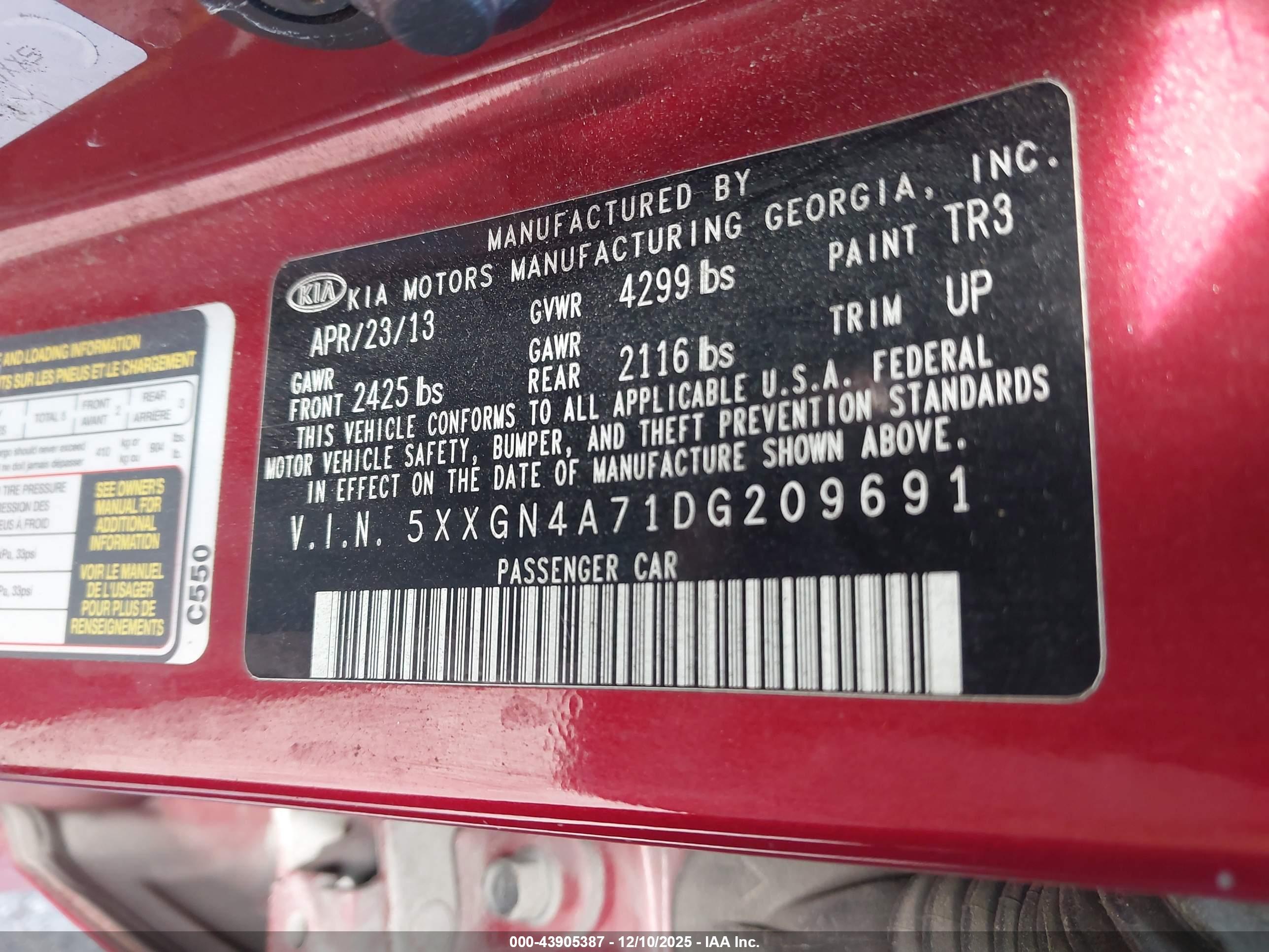 KIA OPTIMA image 9