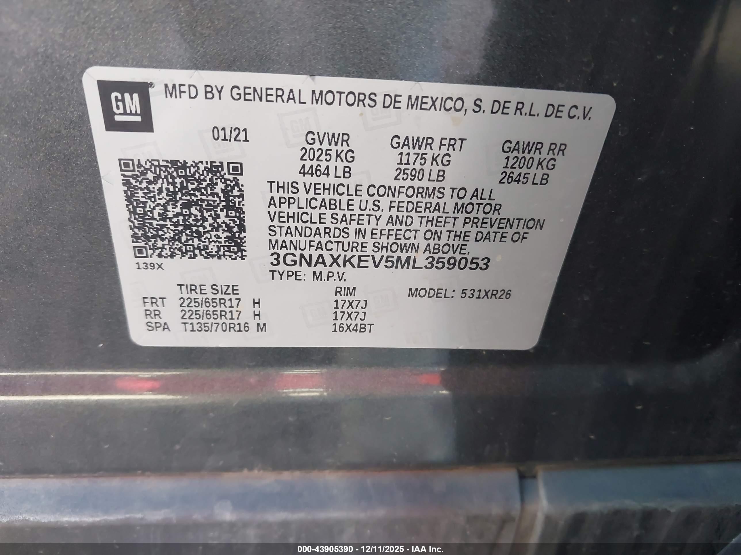 CHEVROLET EQUINOX image 9