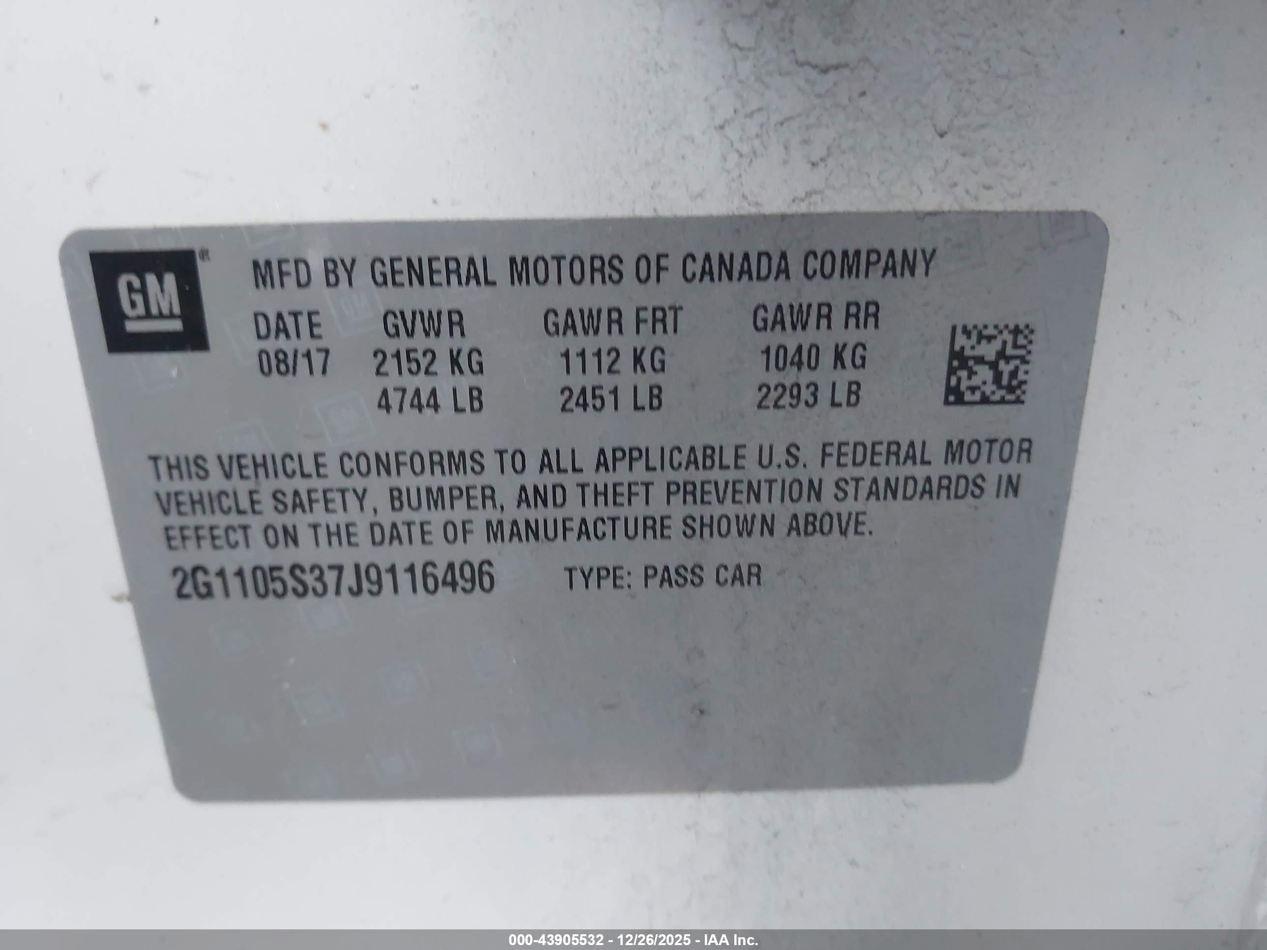 CHEVROLET IMPALA image 9