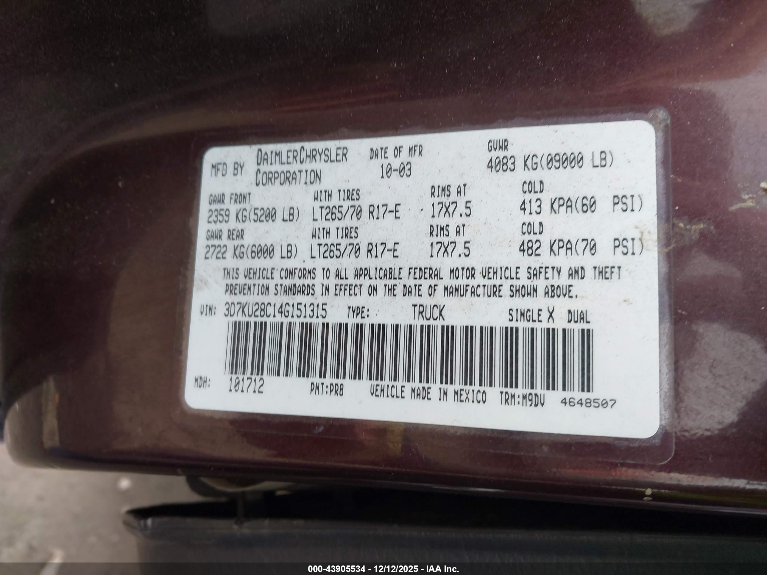 DODGE RAM image 9
