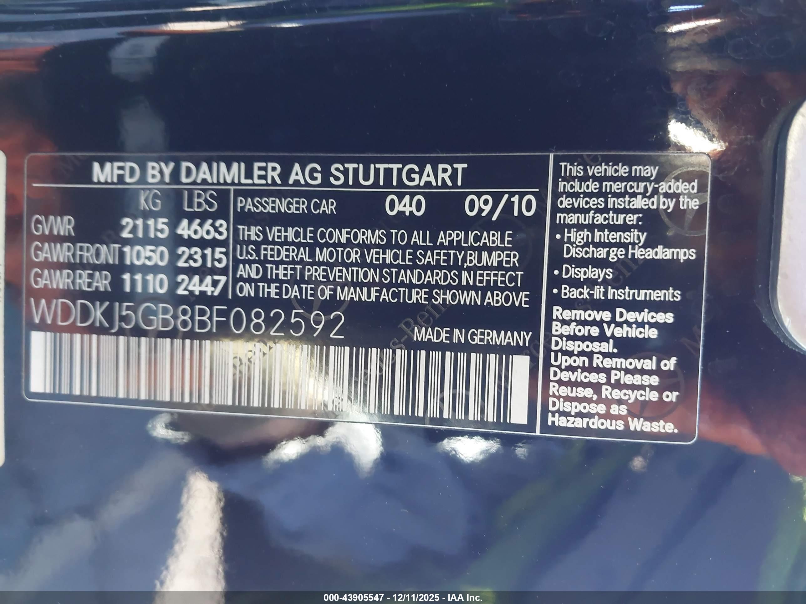 MERCEDES-BENZ E image 9