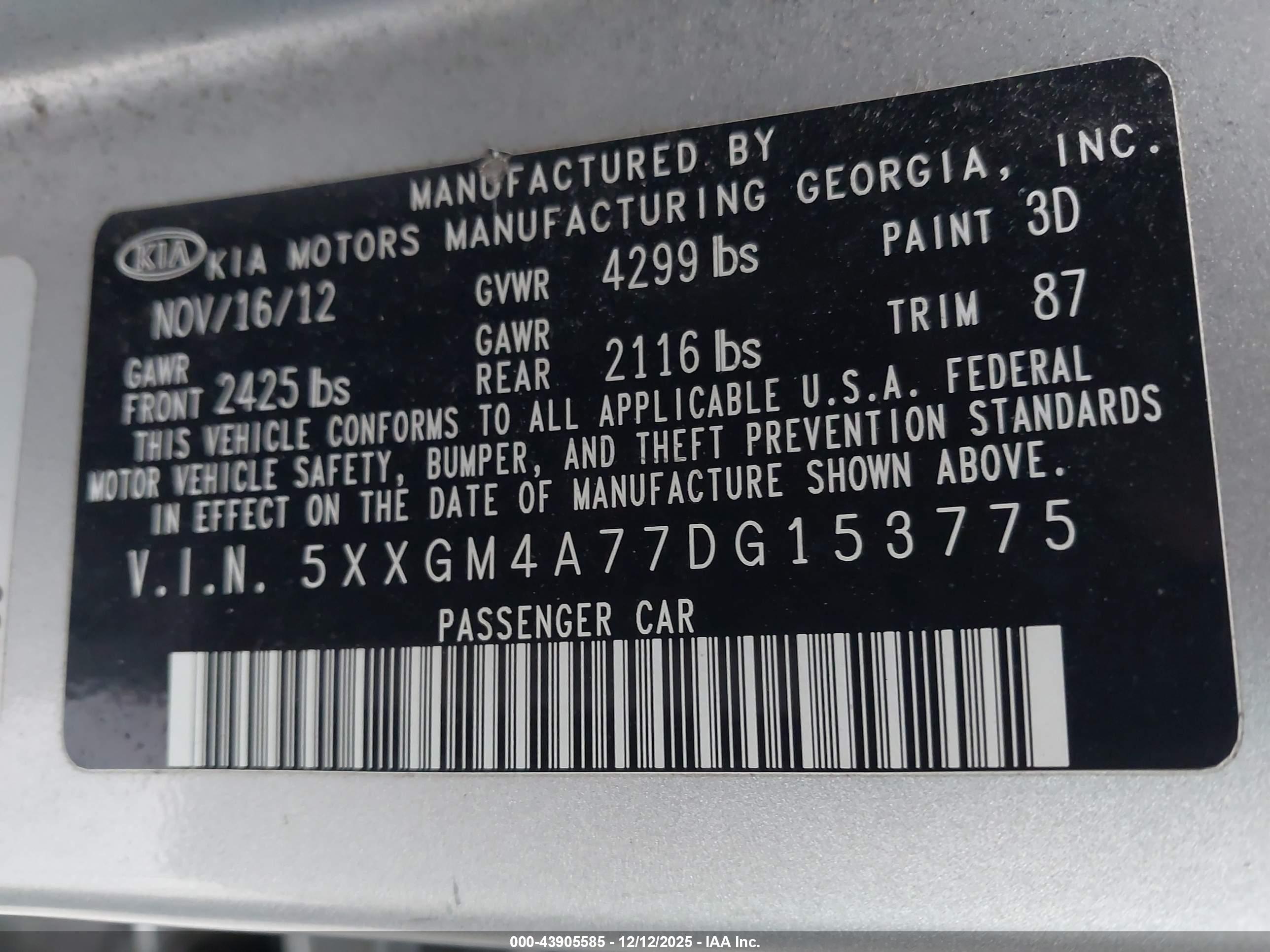 KIA OPTIMA image 9
