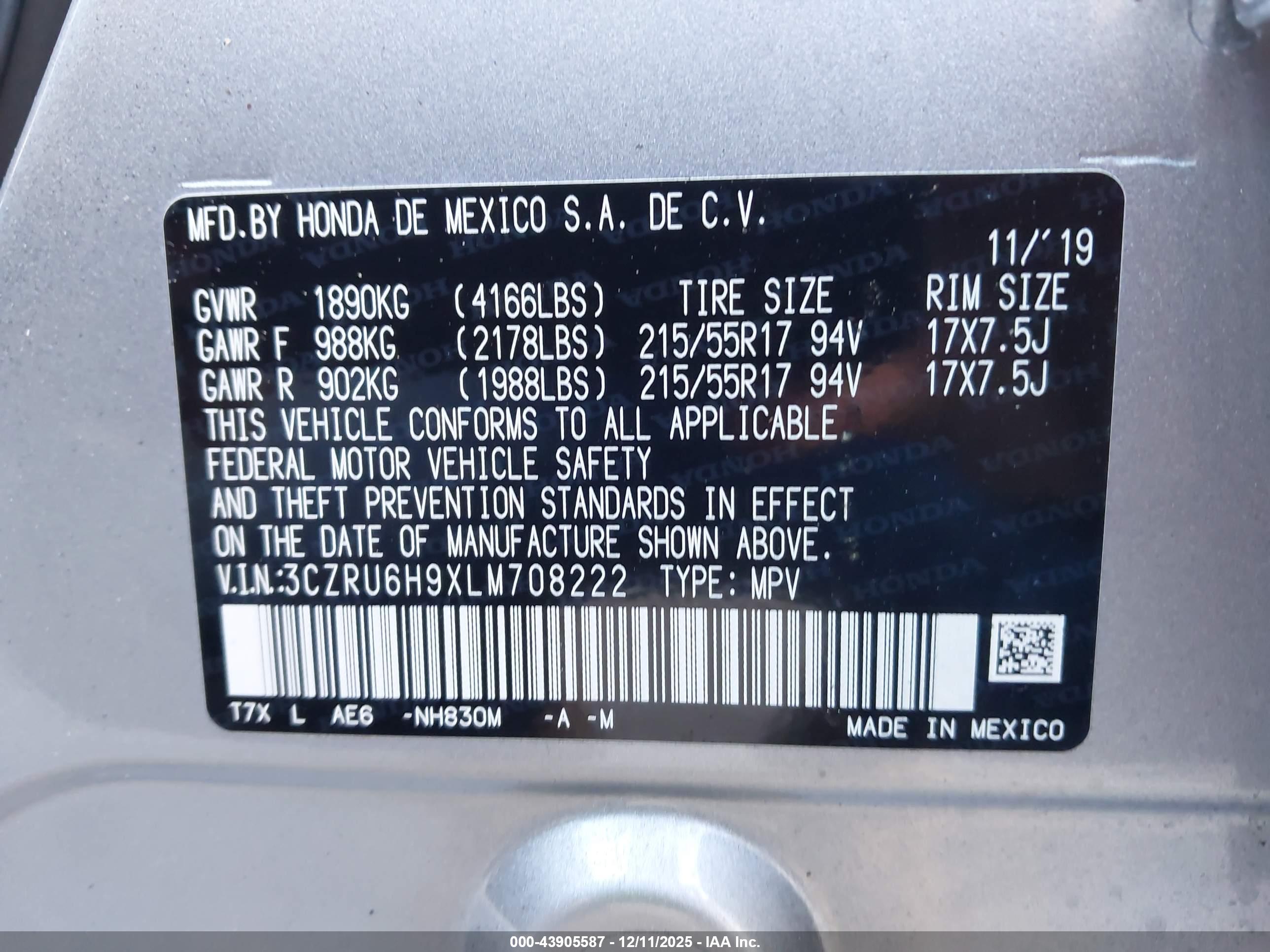 HONDA HR-V image 9