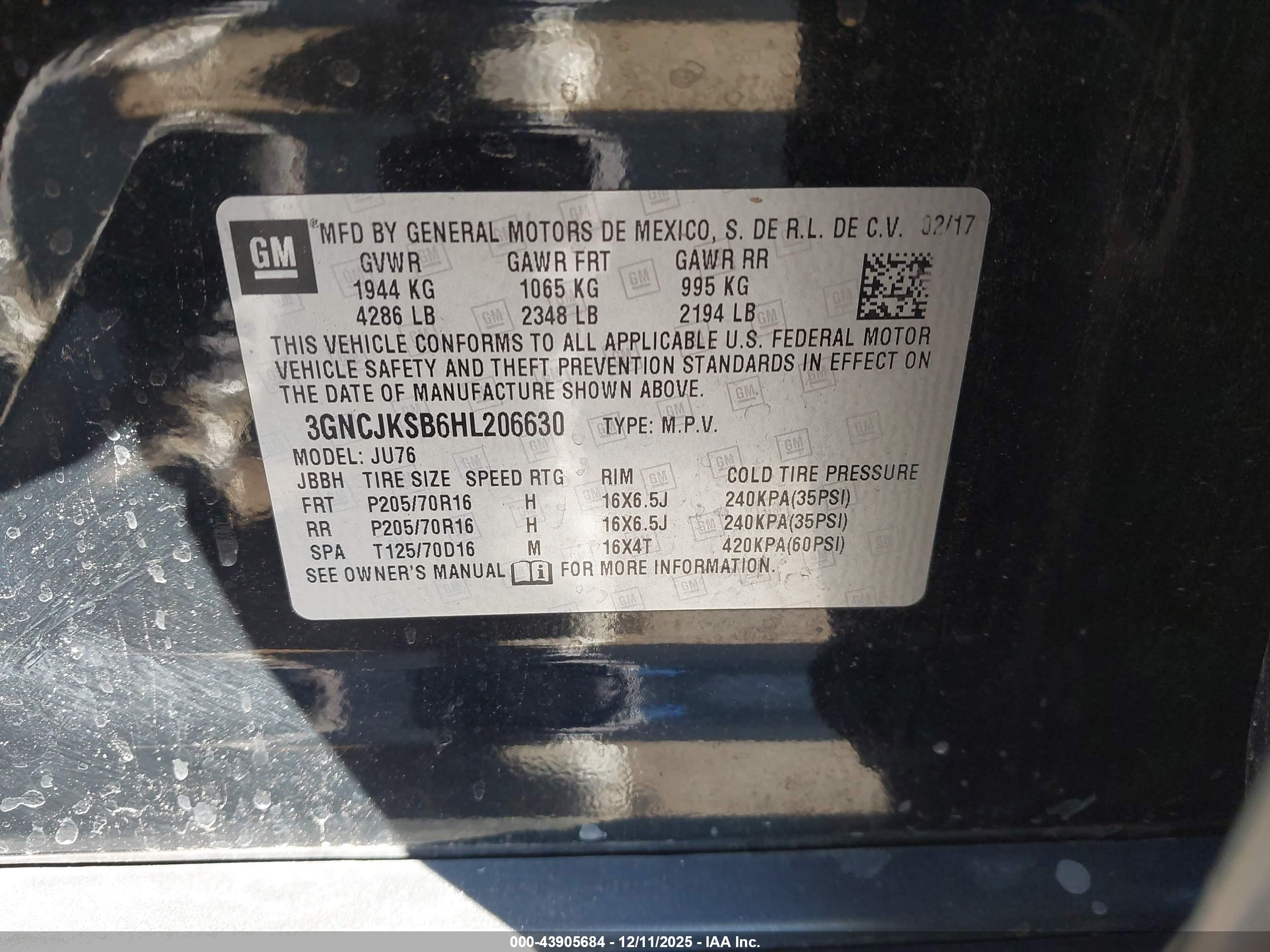 CHEVROLET TRAX image 9