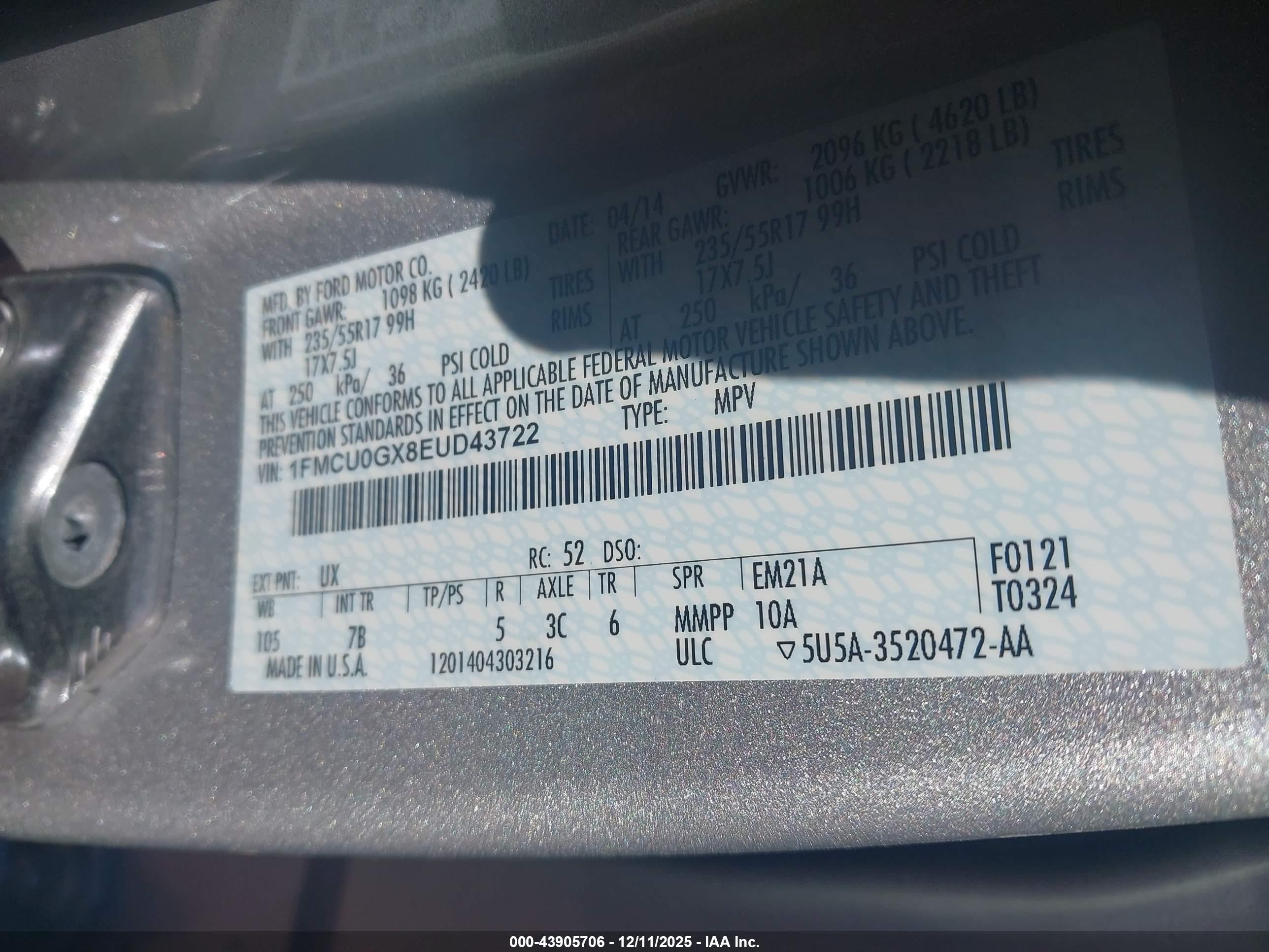FORD ESCAPE image 9