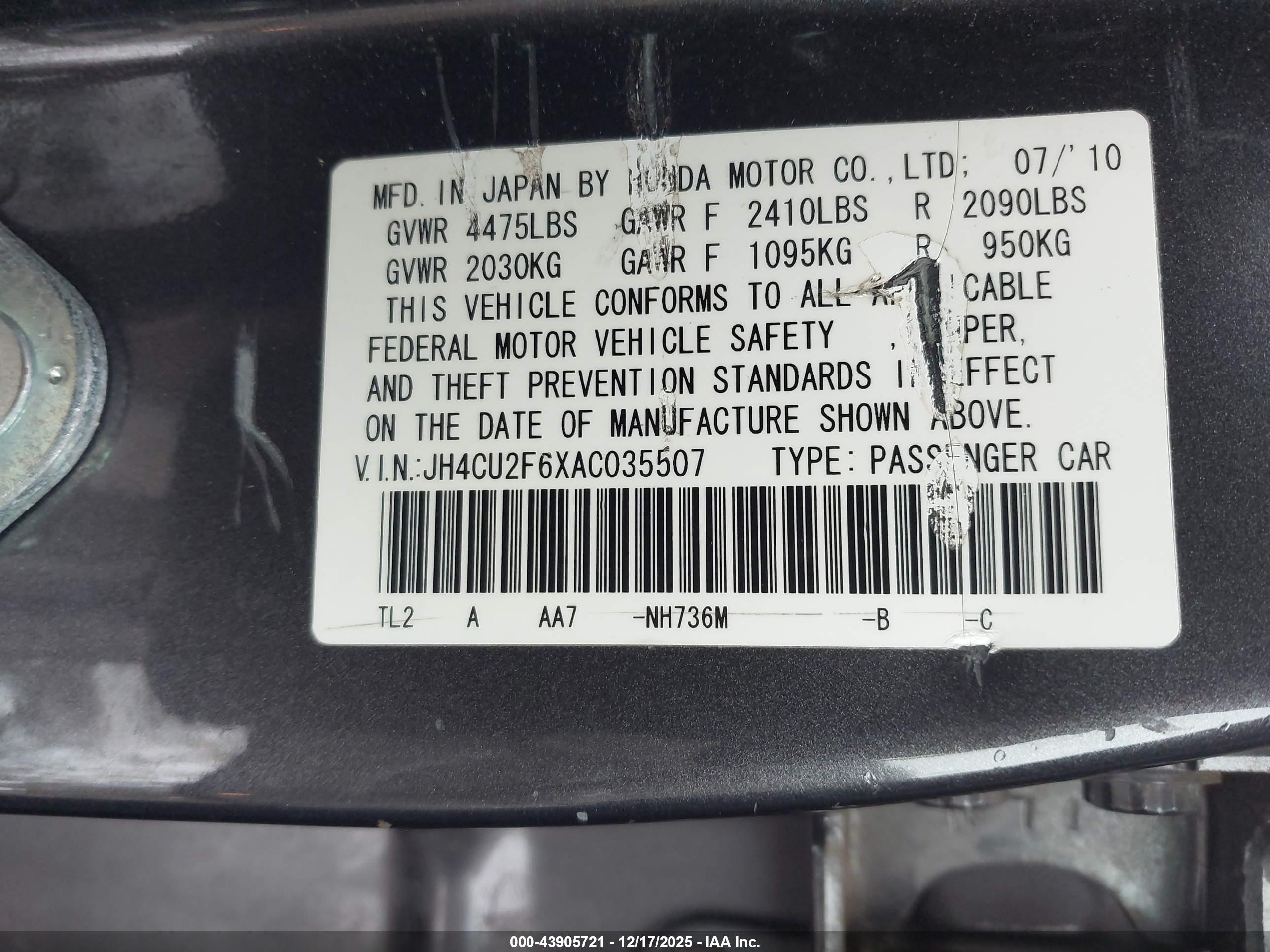 ACURA TSX image 9