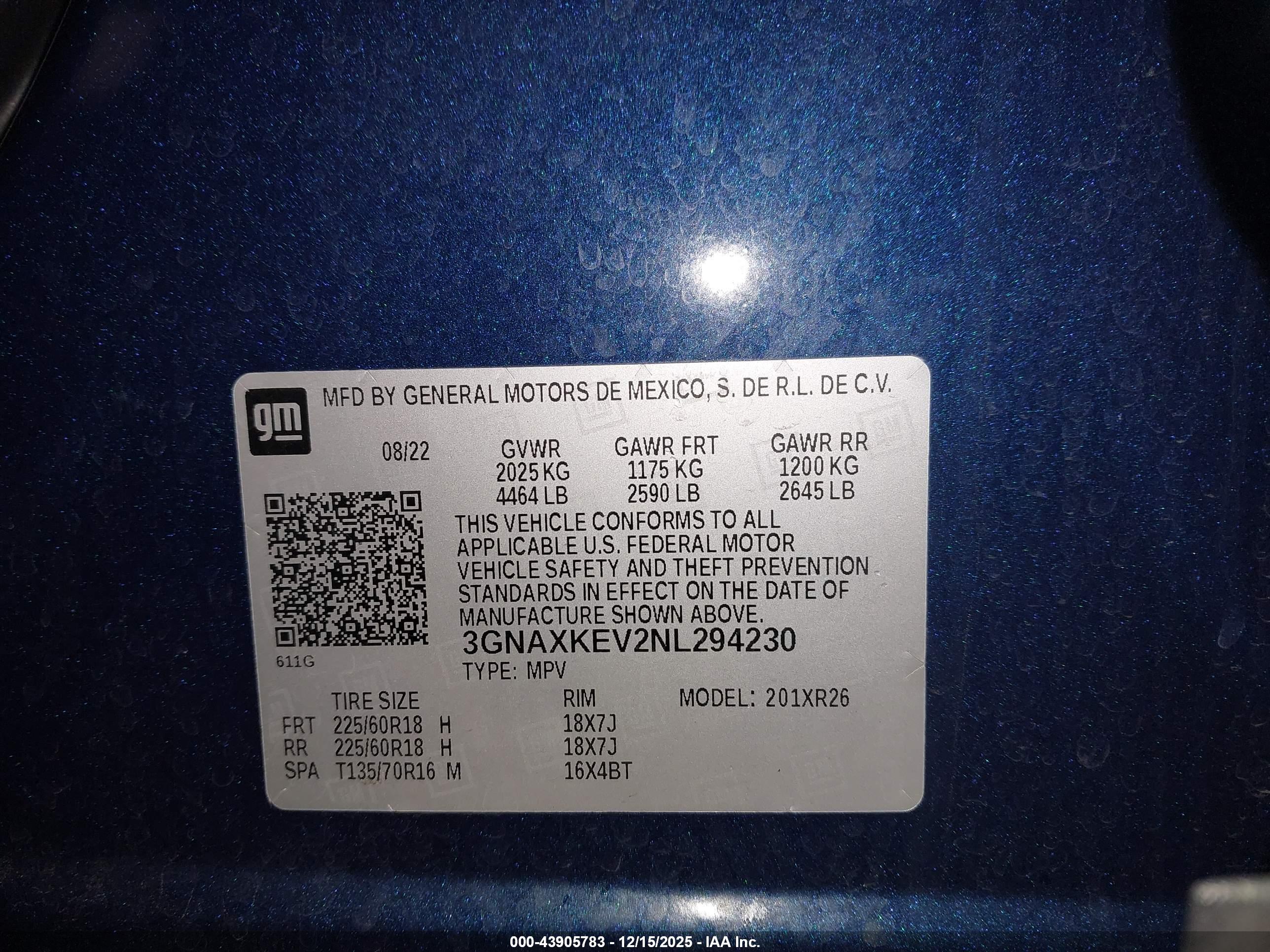CHEVROLET EQUINOX image 9