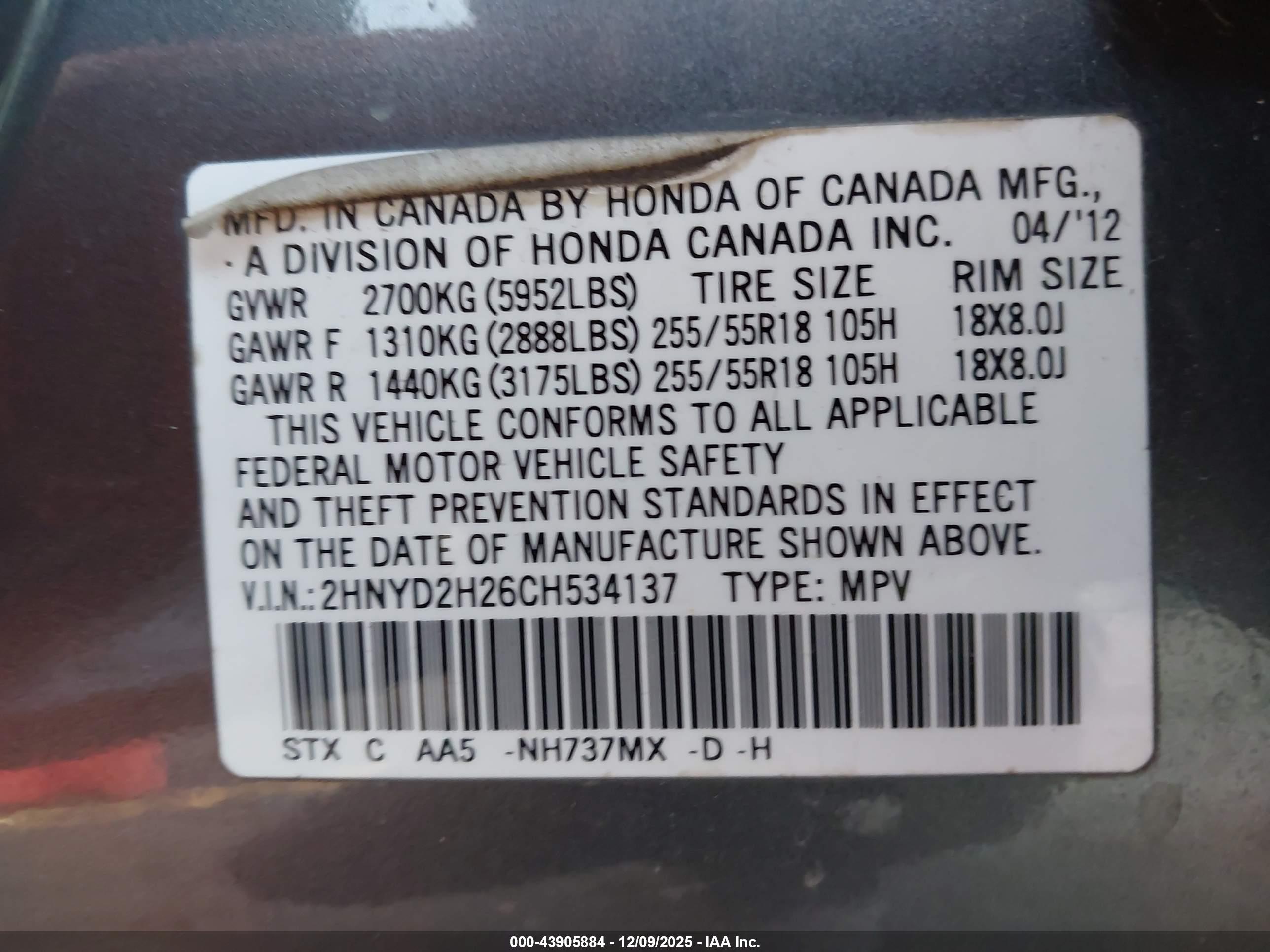 ACURA MDX image 9