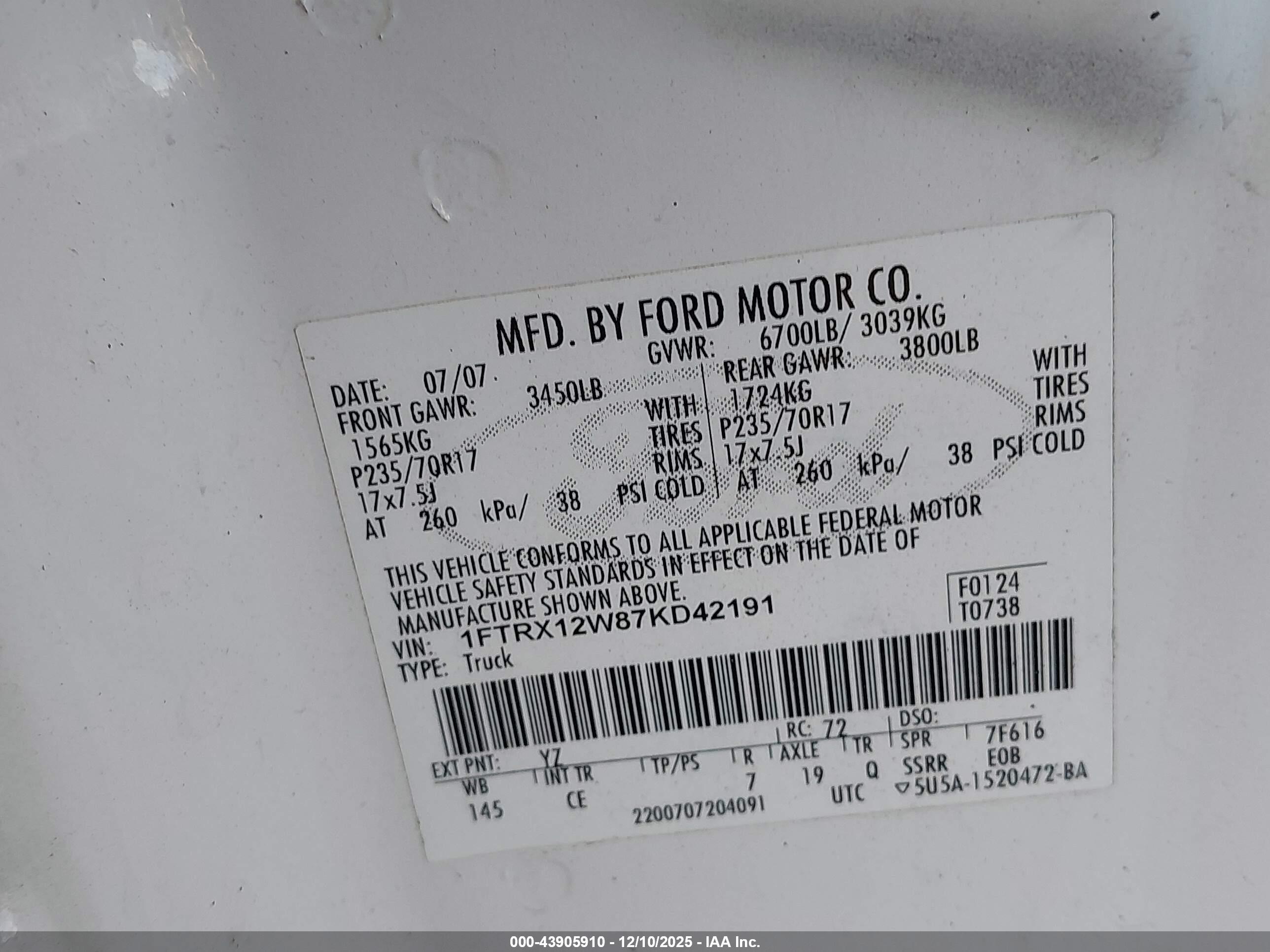 FORD F-150 image 9