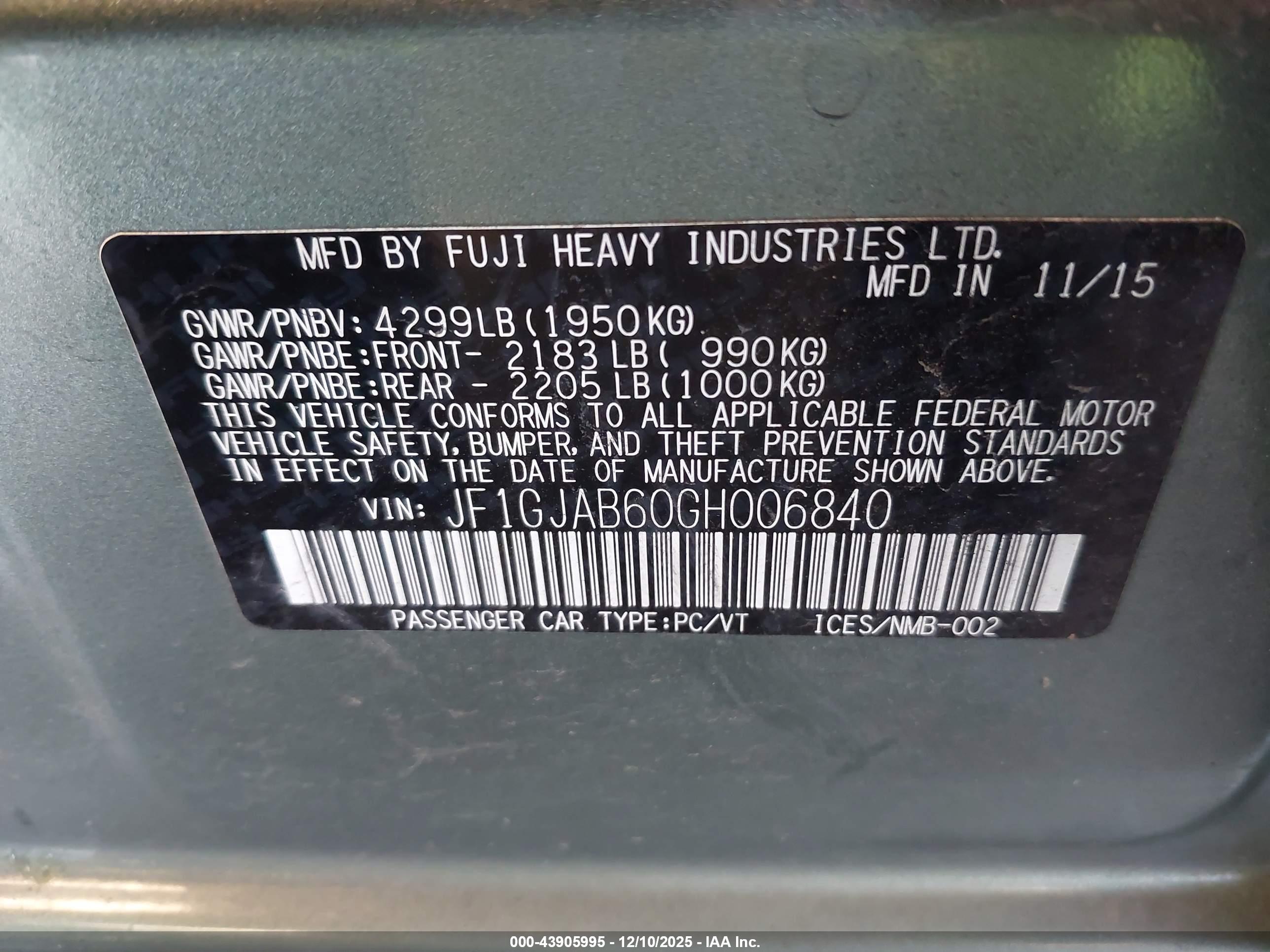 SUBARU IMPREZA image 9