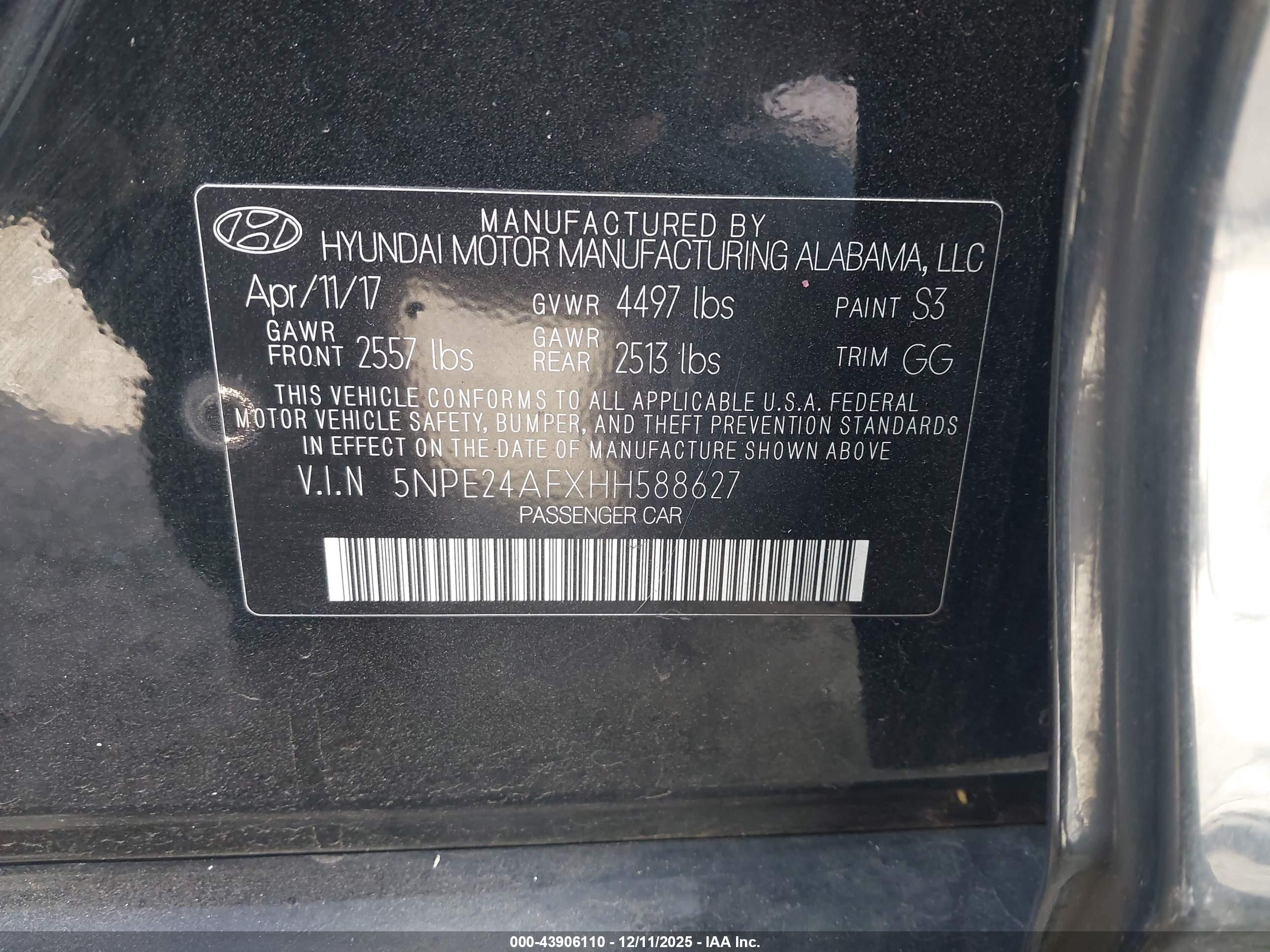HYUNDAI SONATA image 9