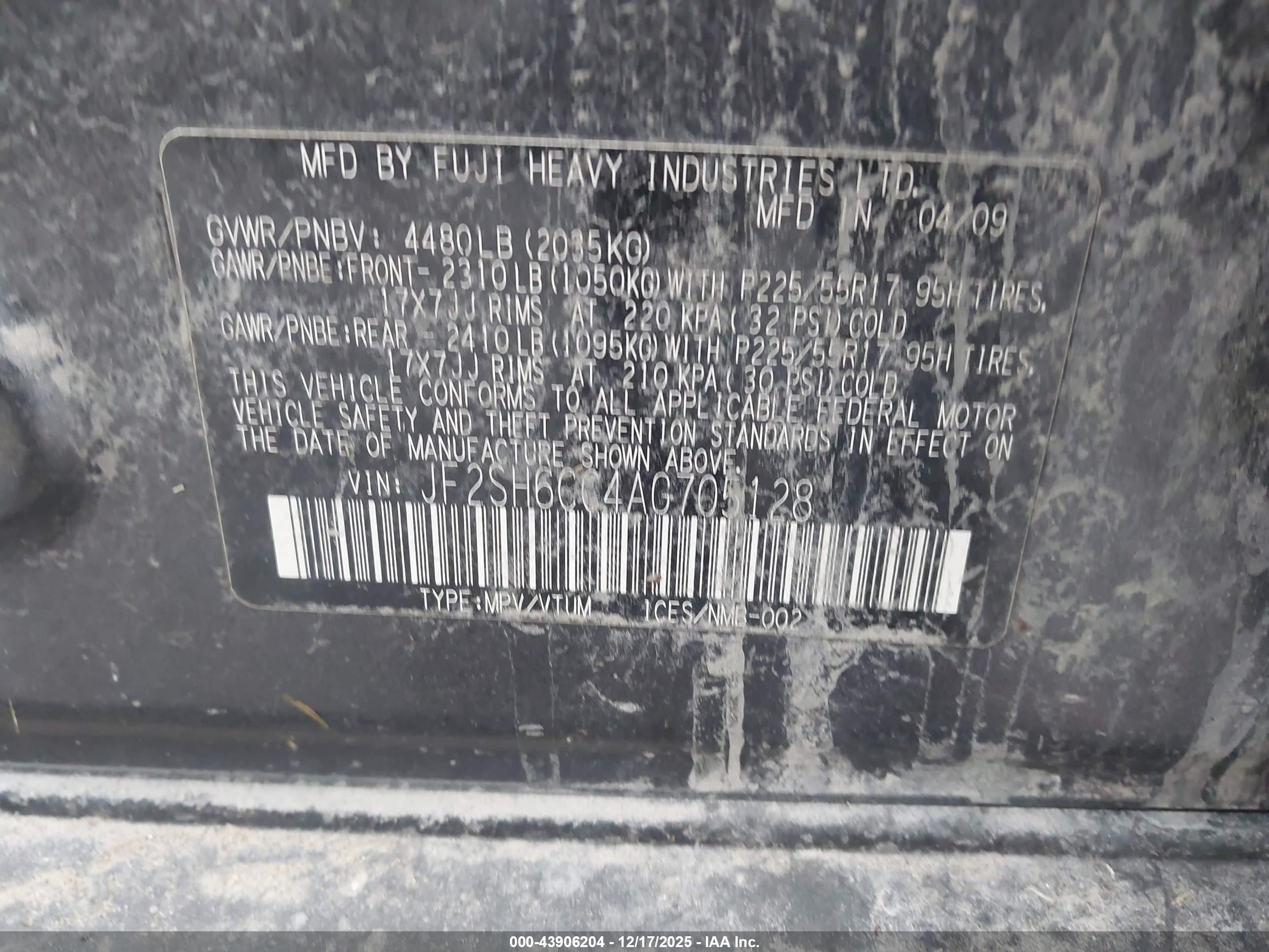 SUBARU FORESTER image 9