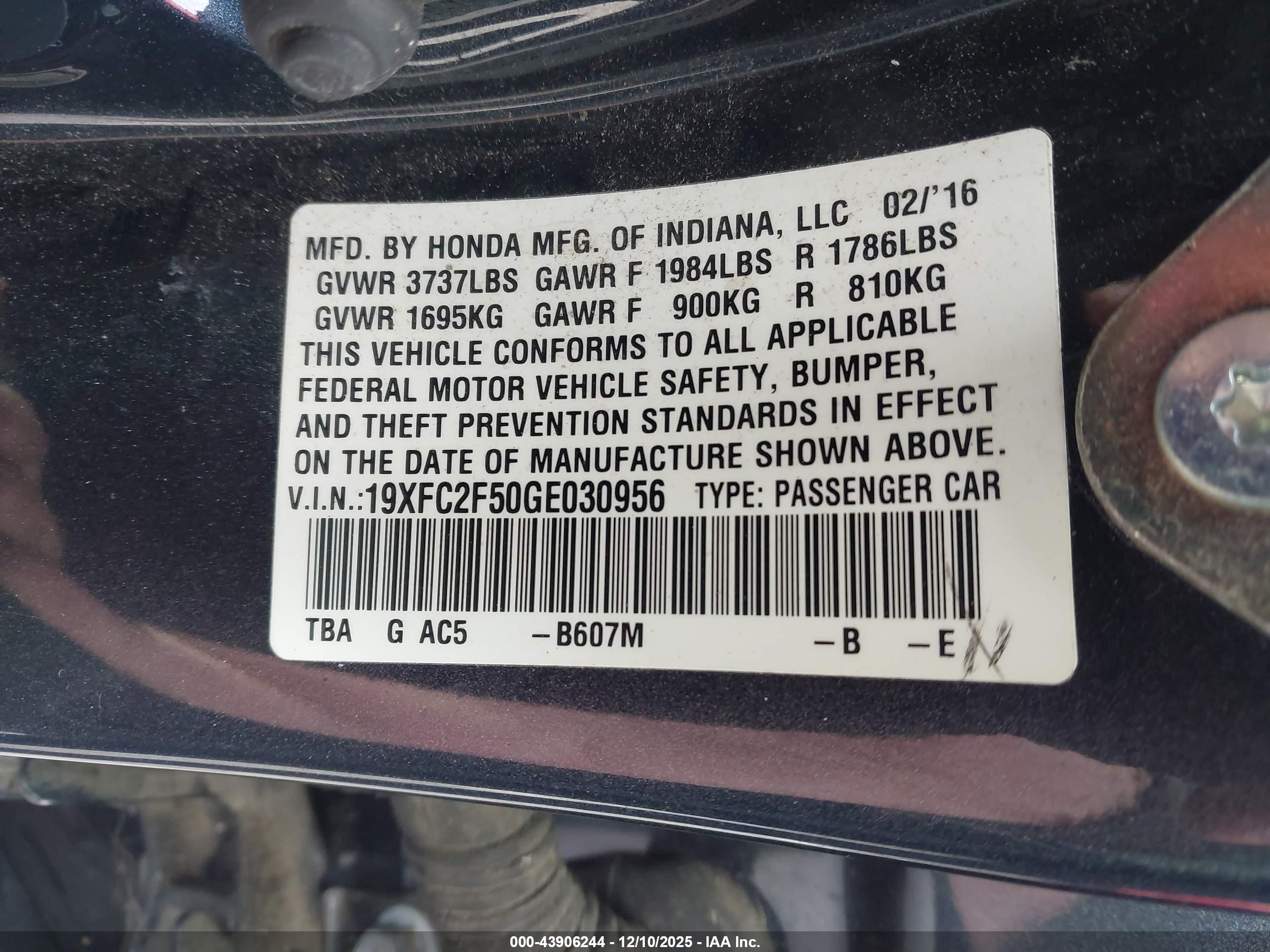 HONDA CIVIC image 9