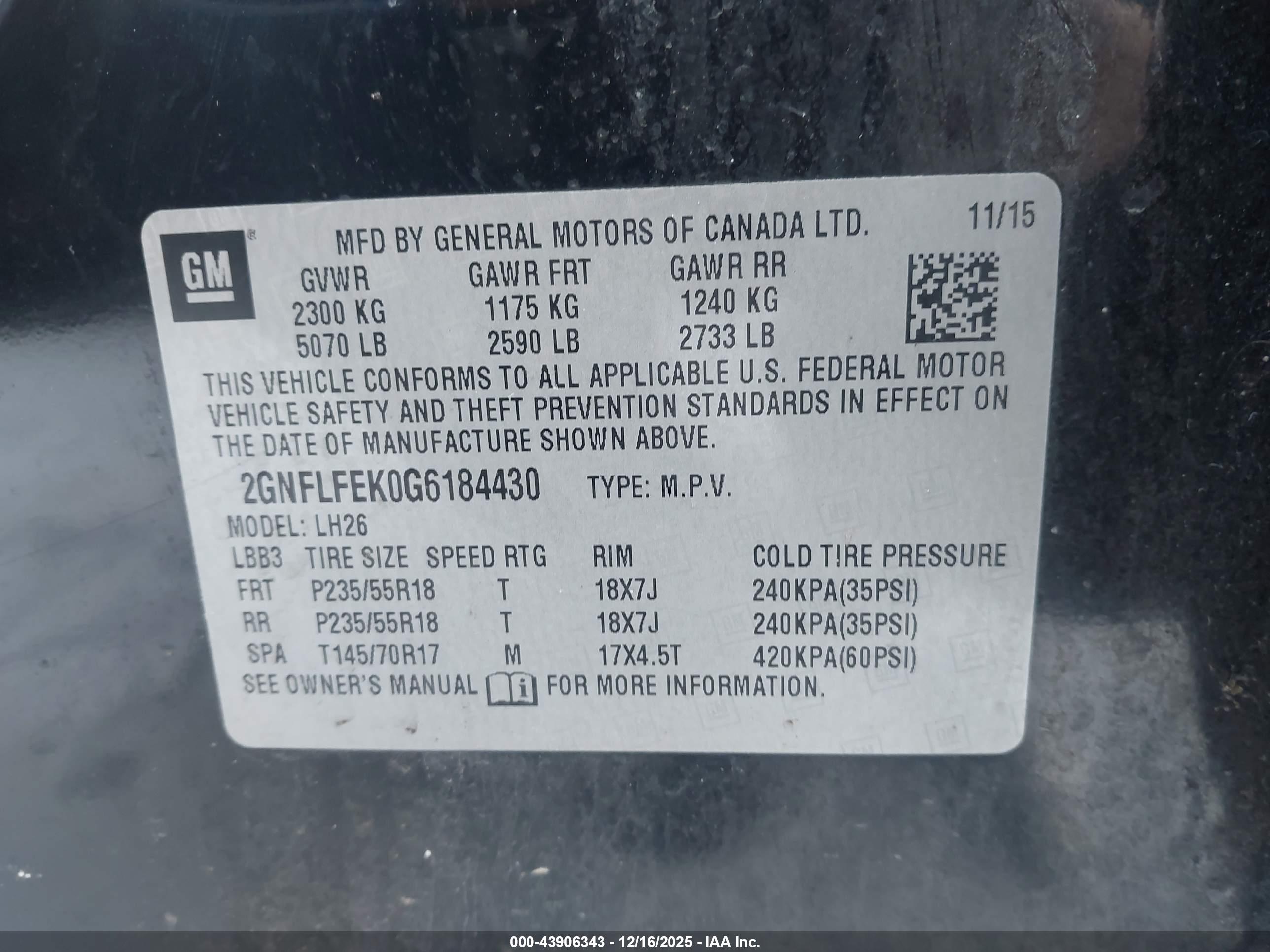 CHEVROLET EQUINOX image 9