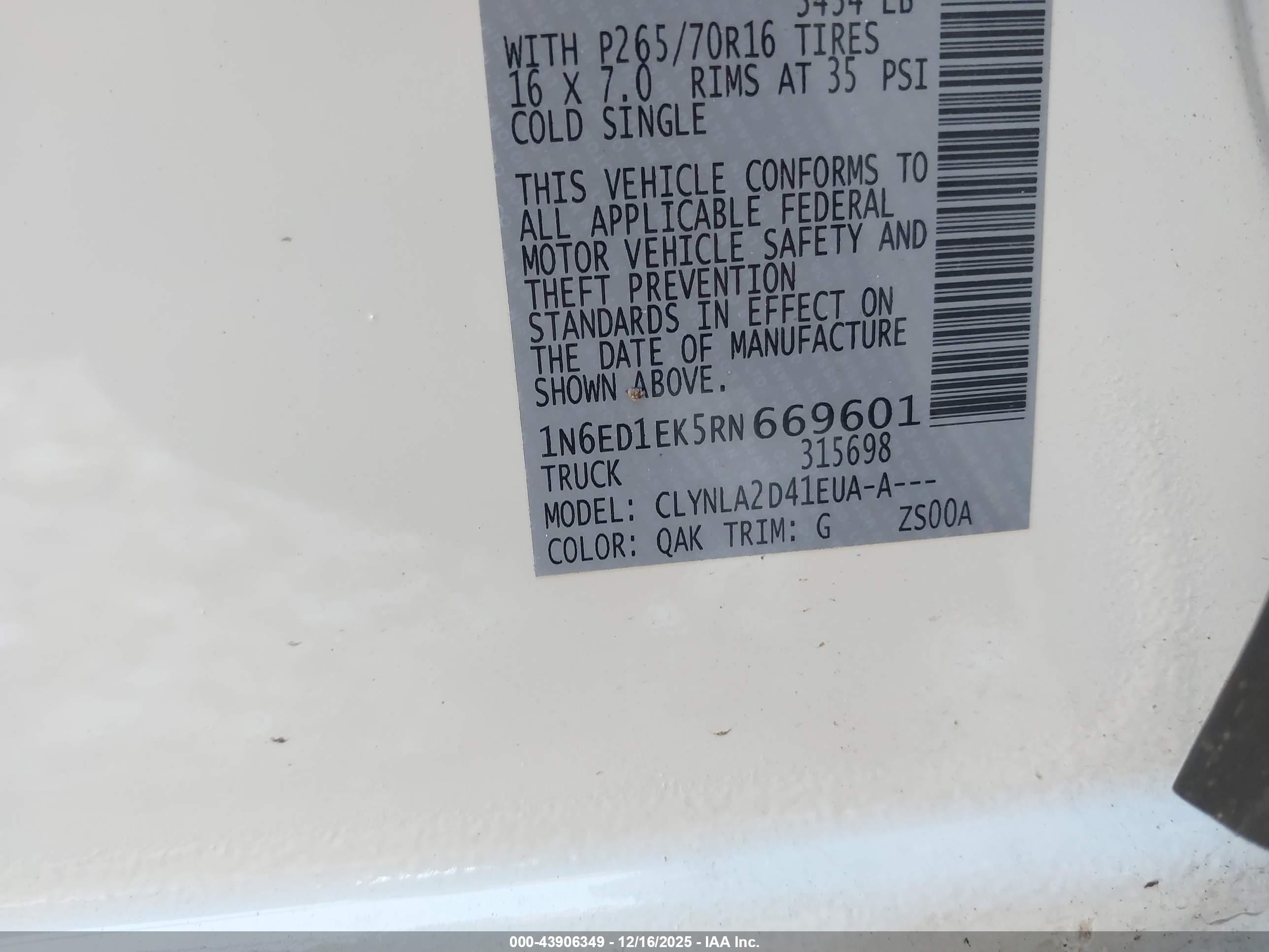 NISSAN FRONTIER image 9